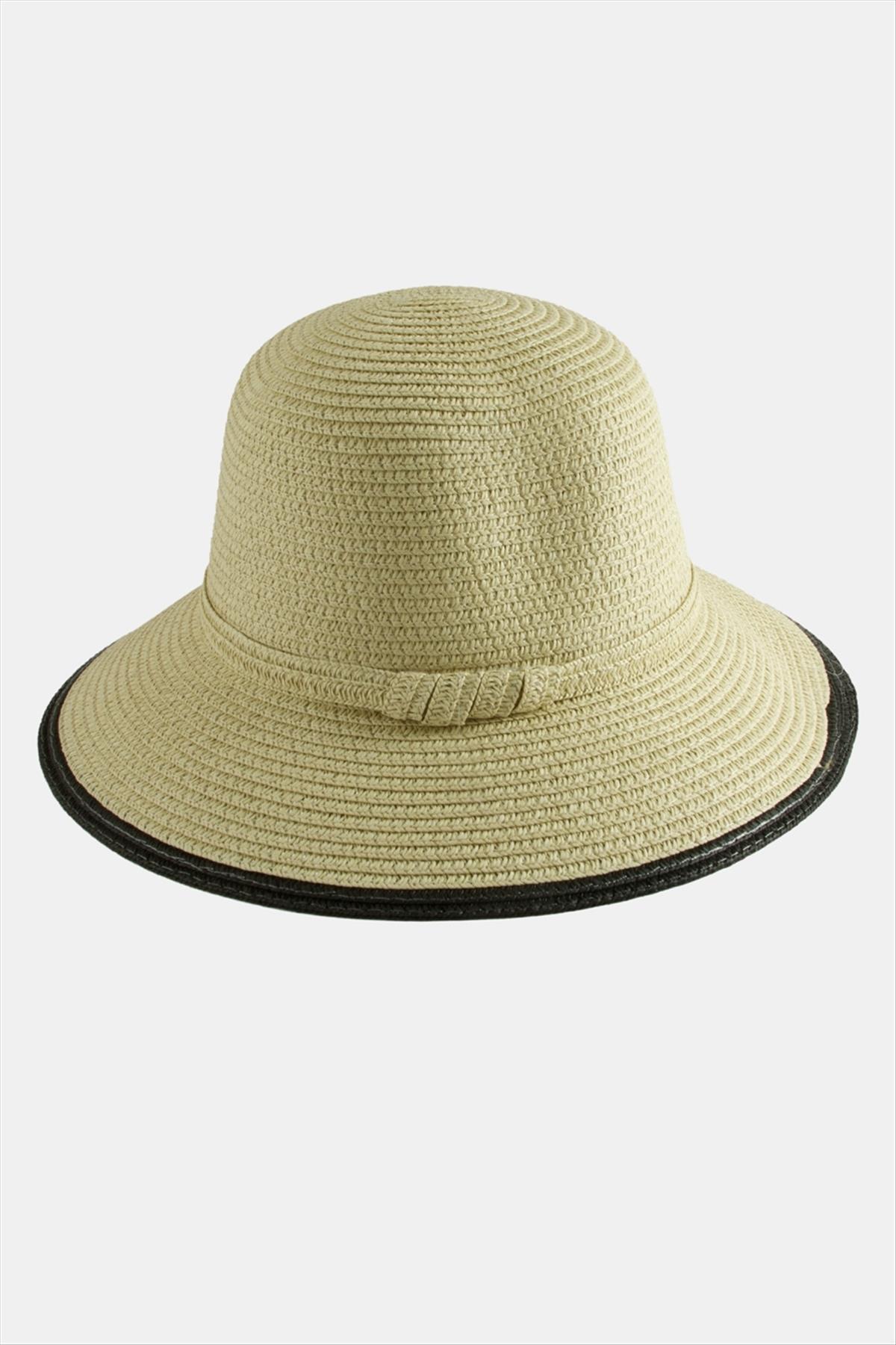 Hasır Plaj Şapkası