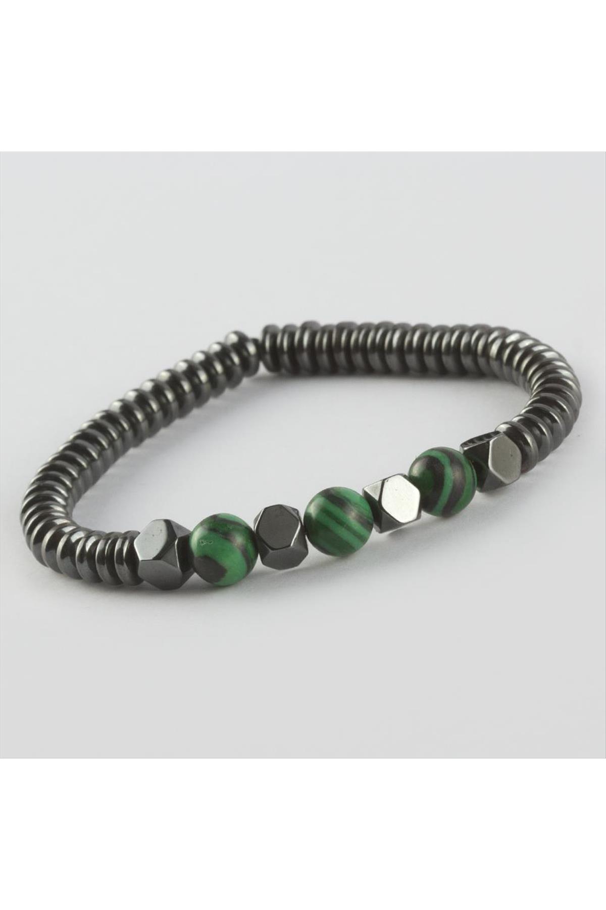 Hematit - Mat Onix Doğaltaş Bileklik