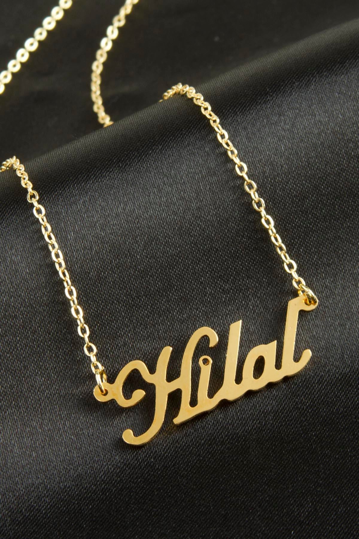 Hilal isimli kolye (Kişiye Özel)