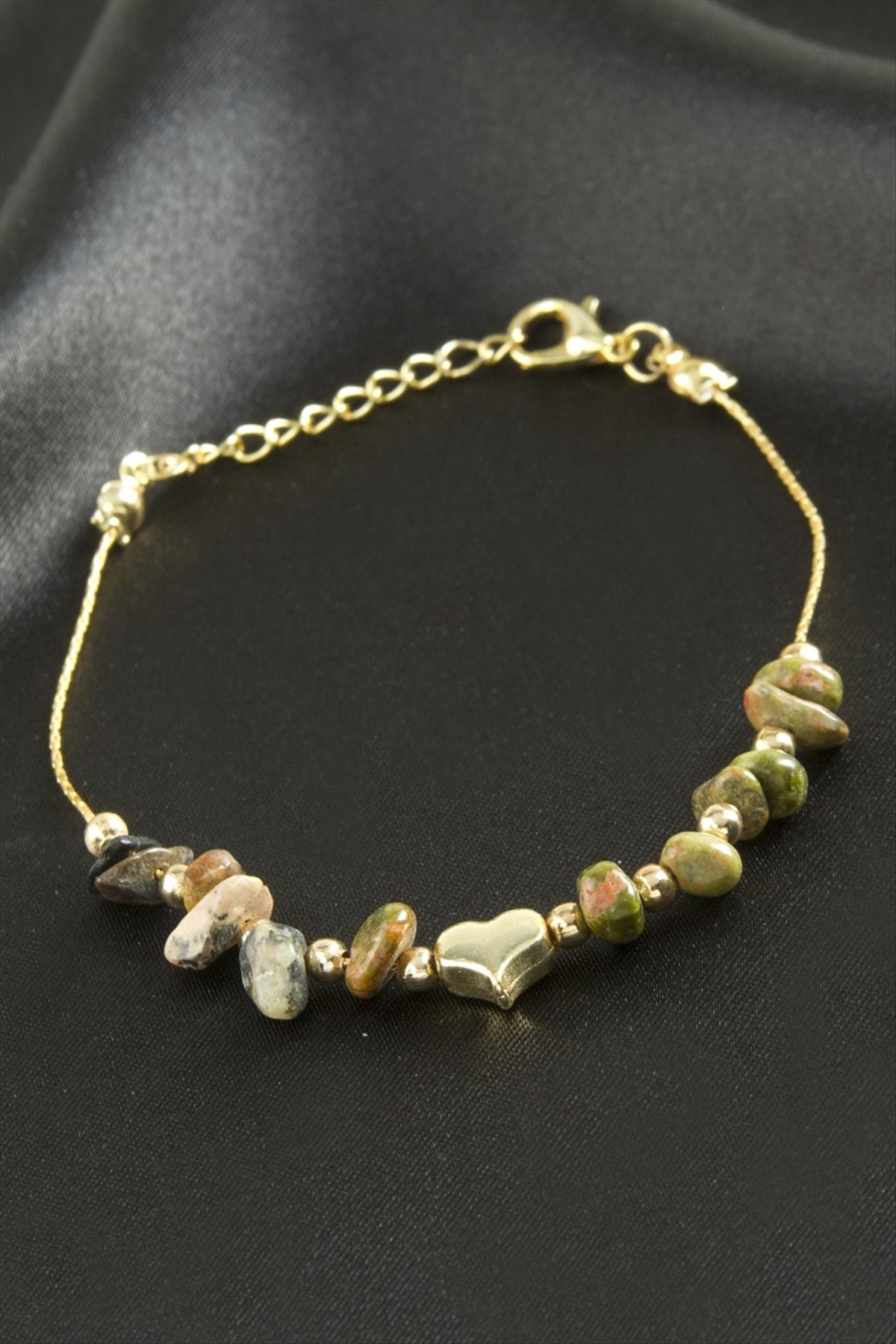 Hint Akik Kırık Doğaltaş Bileklik