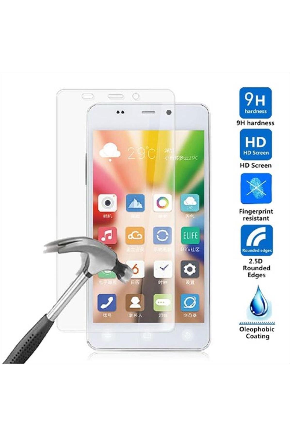 HTC Desire 820 Kırılmaz Cam Ekran Koruyucu