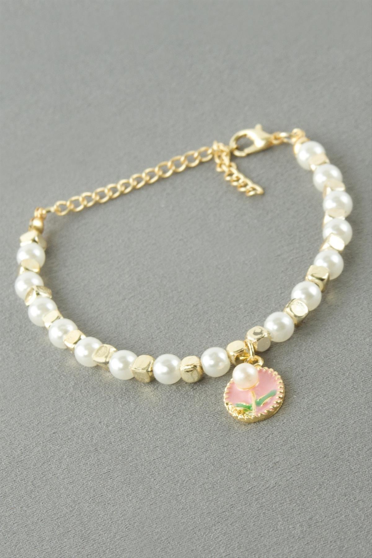 İnci Boncuk Bileklik