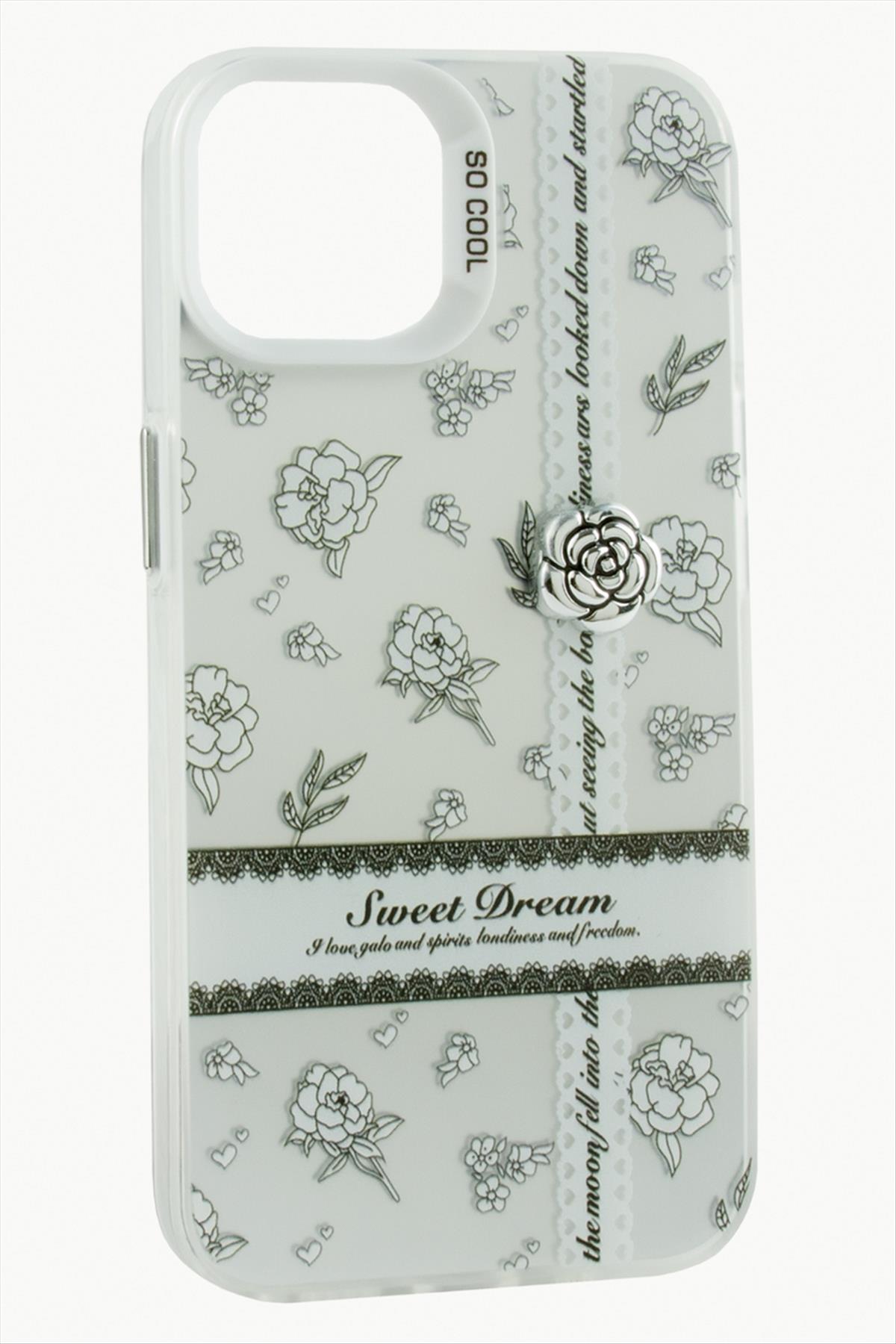 iPhone 11 Gül Lüx Sweet Silikon Kılıf