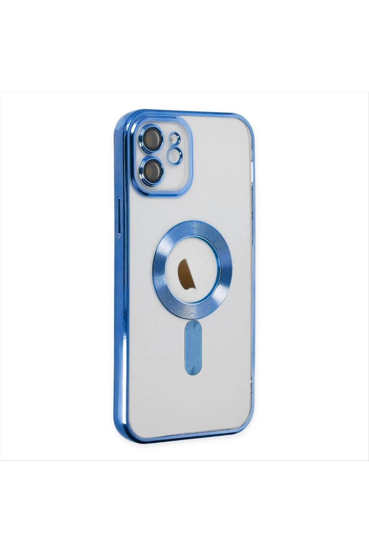 iPhone 11 Lüx Magsaff Lazer Silikon Kılıf (Kamera Korumalı)