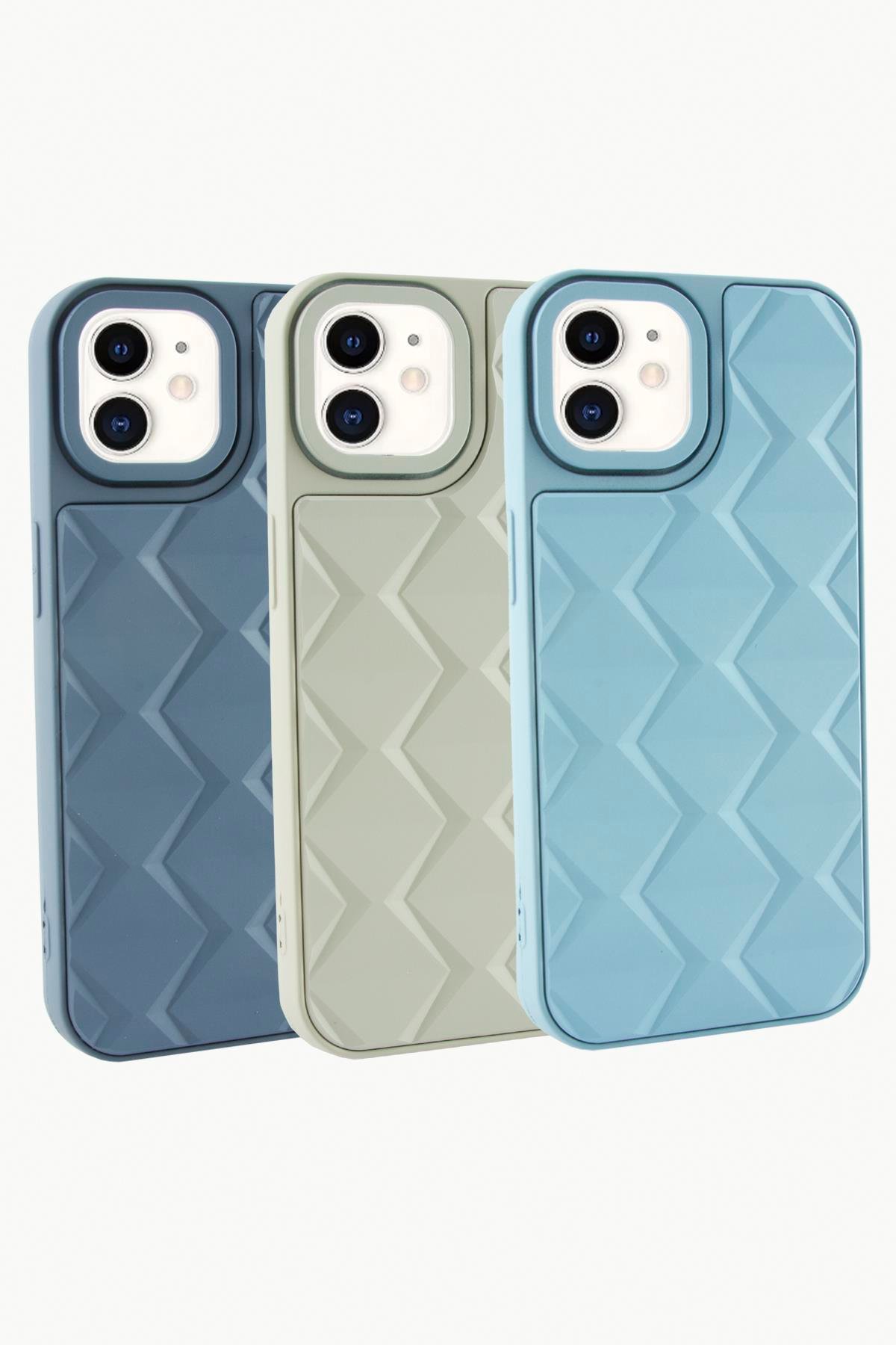 iPhone 11 Prizma Desenli Lüx Liza Kılıf