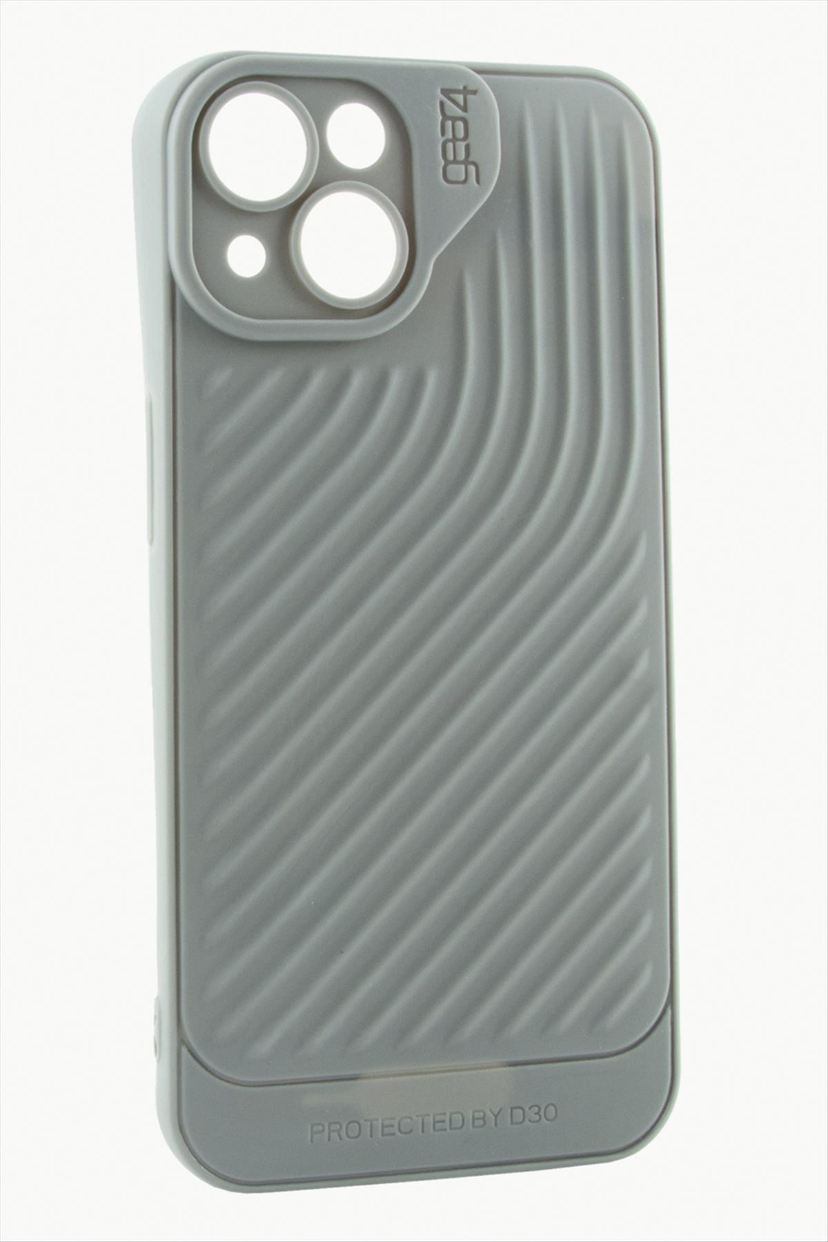 iPhone 13 6.1 Çizgili Lüx Gear Silikon Kılıf