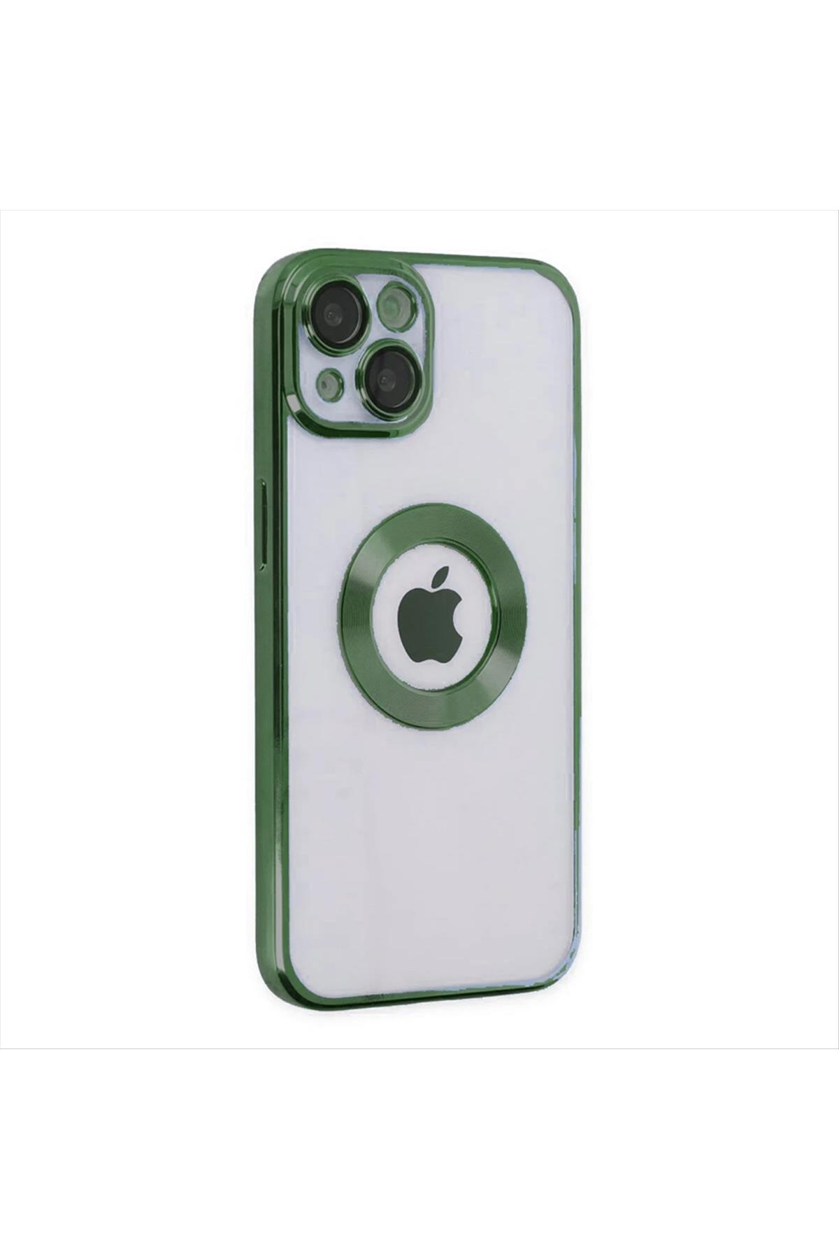 iPhone 13 Lensli Lazer Silikon Kılıf (Kamera Korumalı)