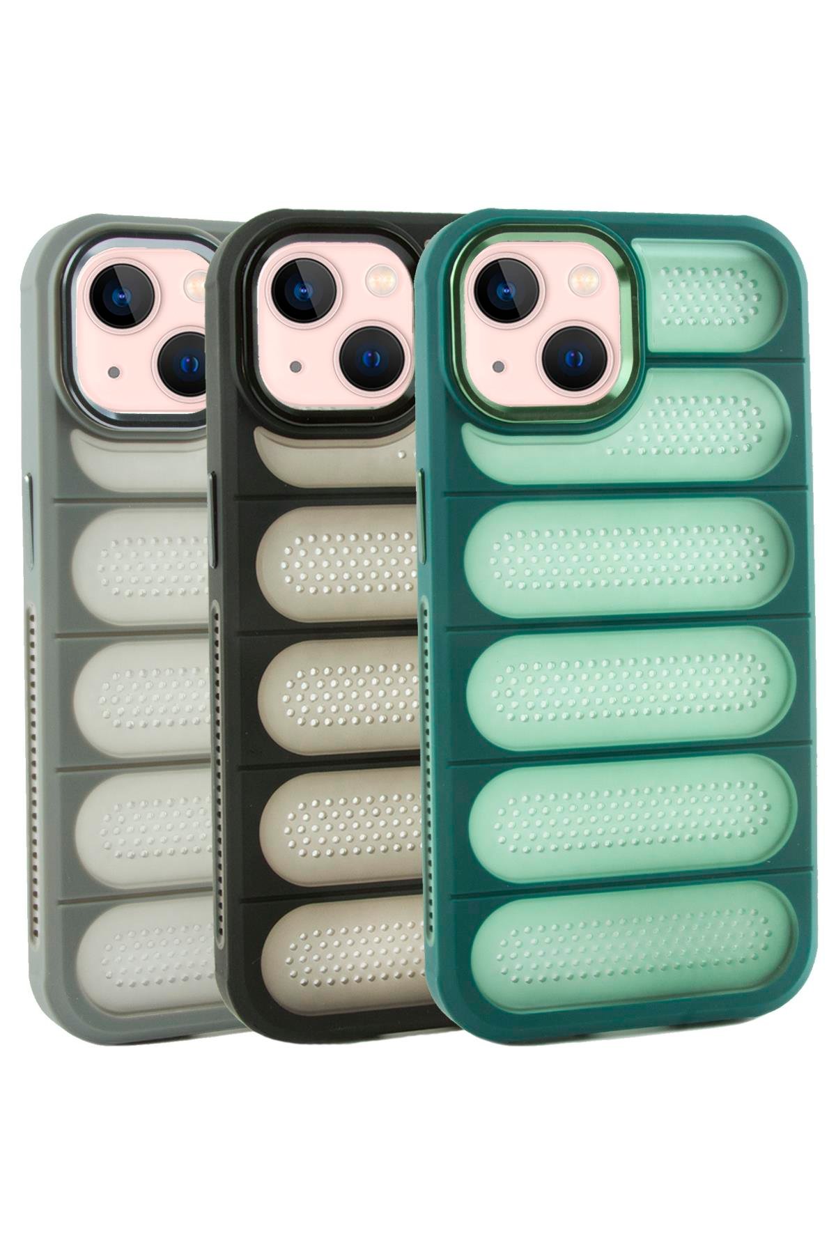 iPhone 13 Noktalı Lüx Sas Kapak Kılıf