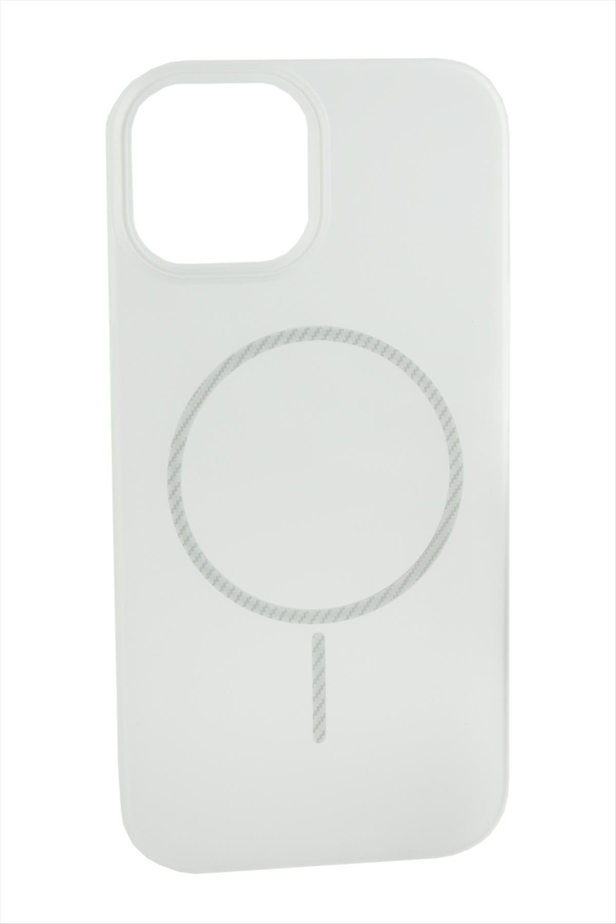 iPhone 13/14 Buzlu Magsaff Kapak Kılıf