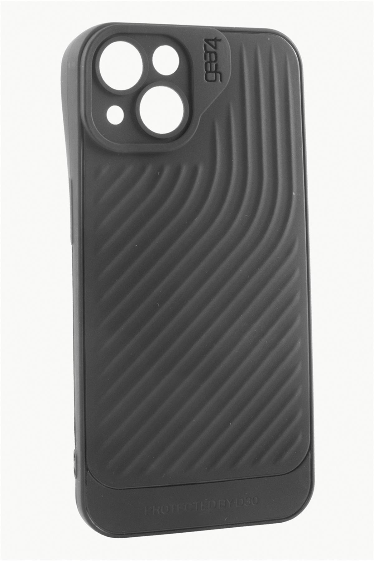 iPhone 15 6.1 Çizgili Lüx Gear Silikon Kılıf