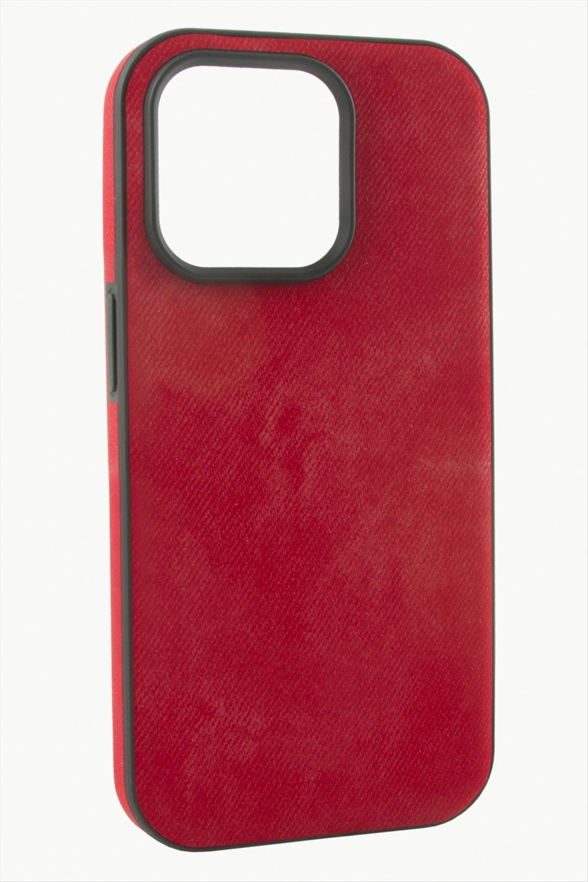 iPhone 15 Pro Nubuk Lüx Velvet Silikon Kılıf