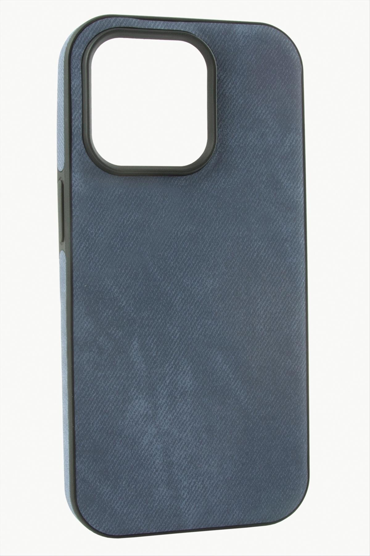 iPhone 15 Pro Nubuk Lüx Velvet Silikon Kılıf