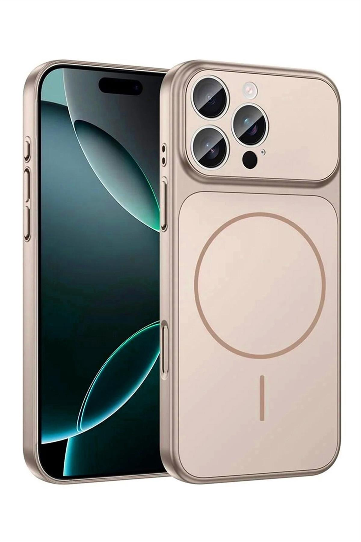 İphone 15 Uyumlu Magsaff Kapak Kılıf