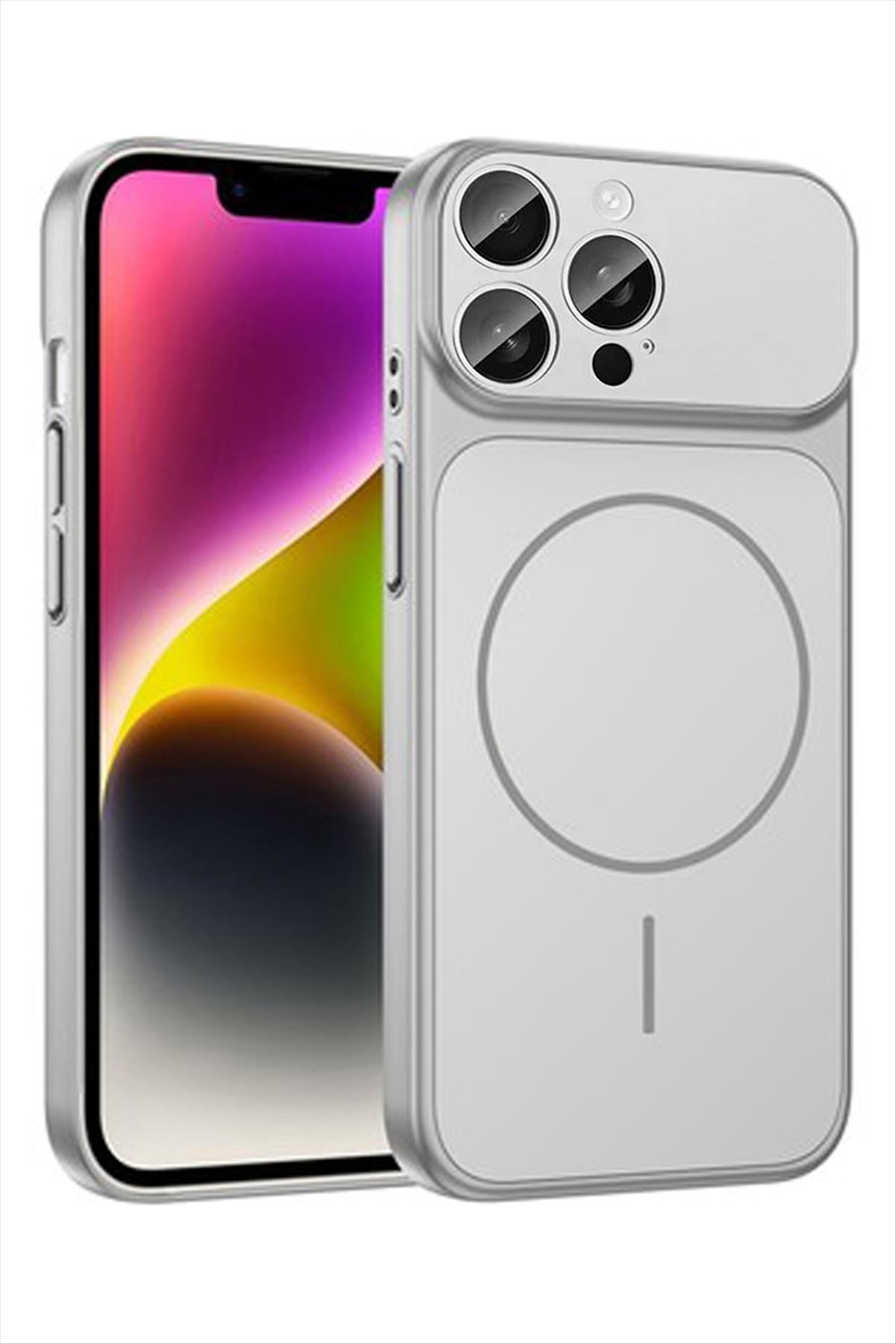 İphone 15 Uyumlu Magsaff Kapak Kılıf