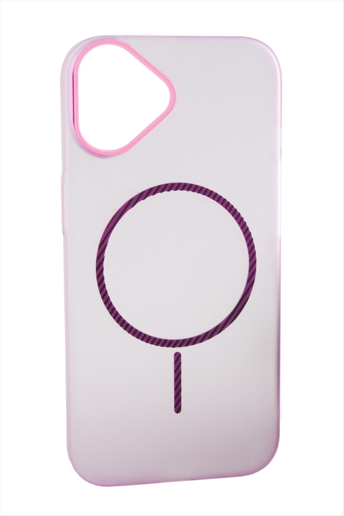 iPhone 16 Buzlu Magsaff Kapak Kılıf