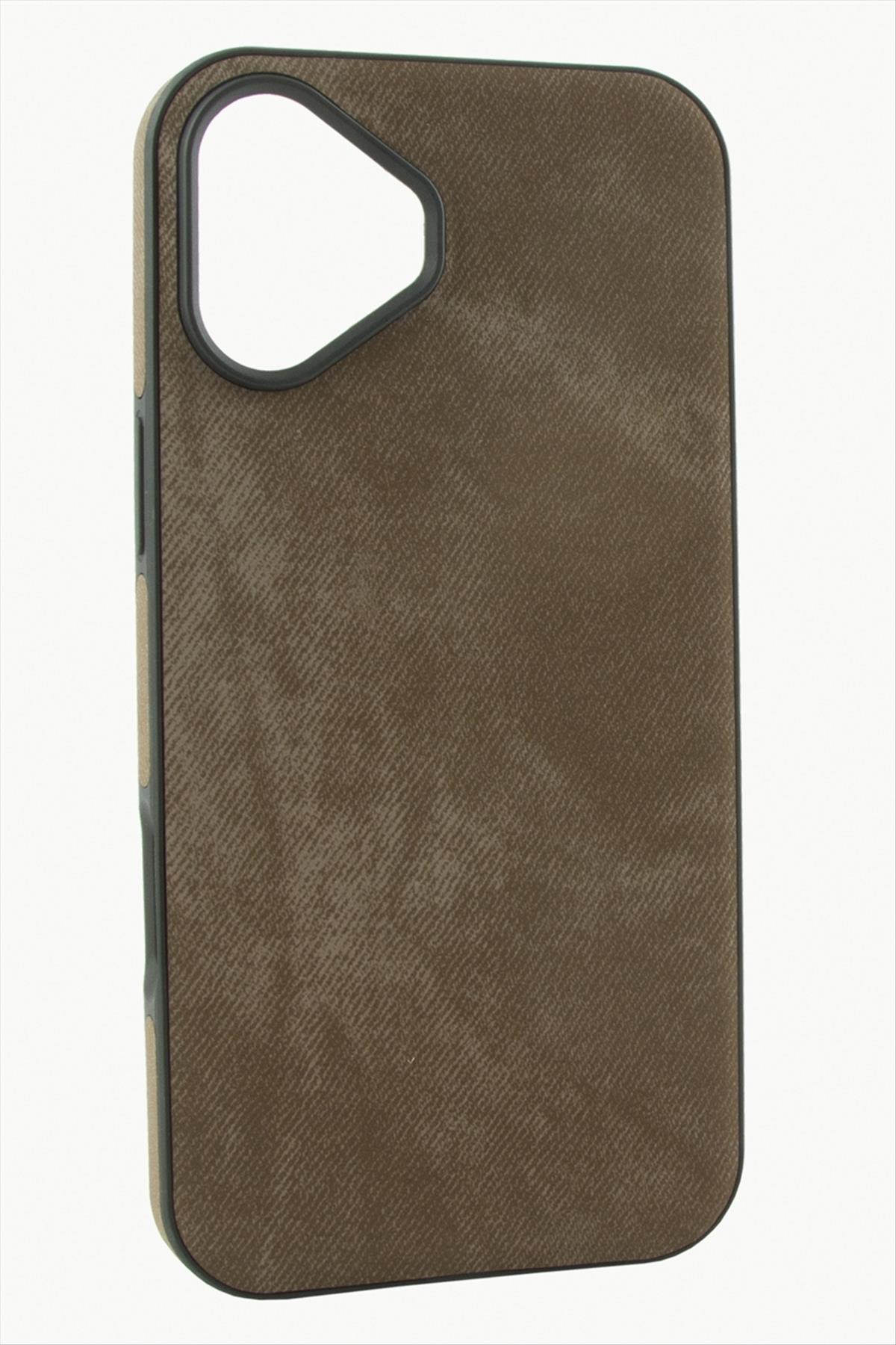 iPhone 16 Plus Nubuk Lüx Velvet Silikon Kılıf