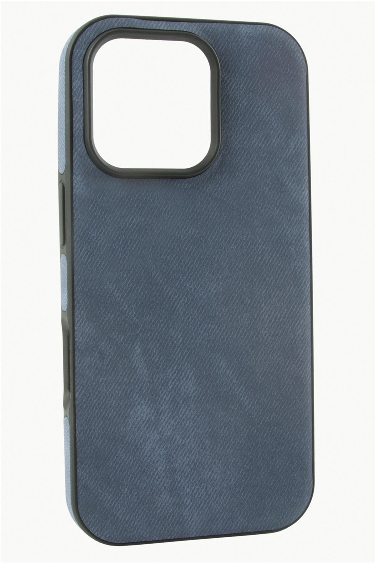 iPhone 16 Pro Nubuk Lüx Velvet Silikon Kılıf