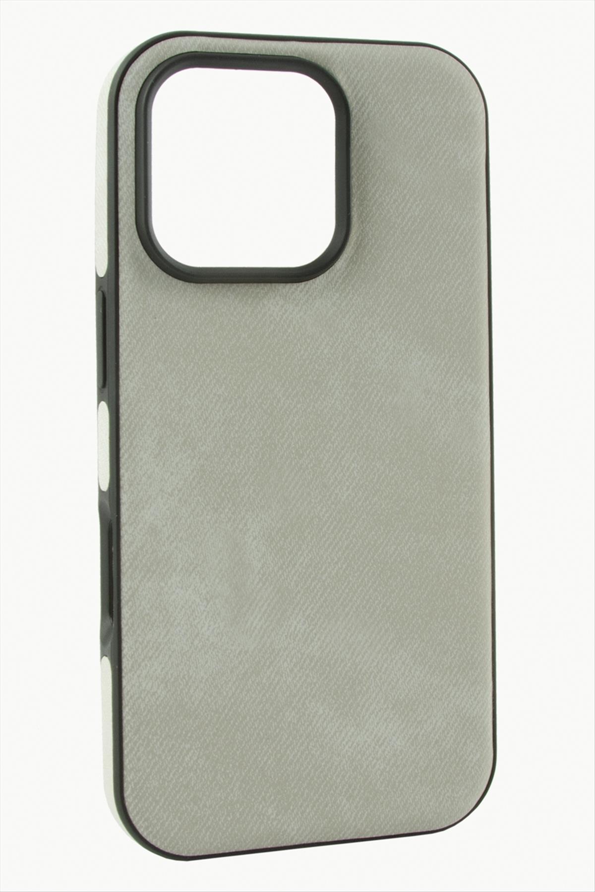 iPhone 16 Pro Nubuk Lüx Velvet Silikon Kılıf