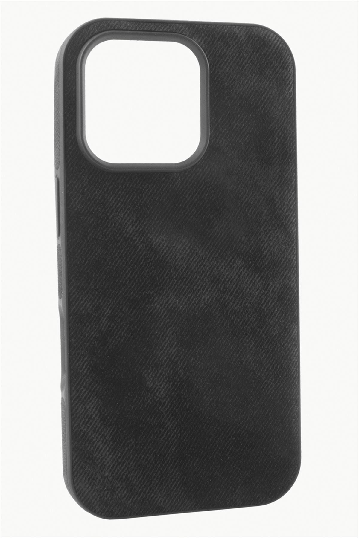 iPhone 16 Pro Nubuk Lüx Velvet Silikon Kılıf