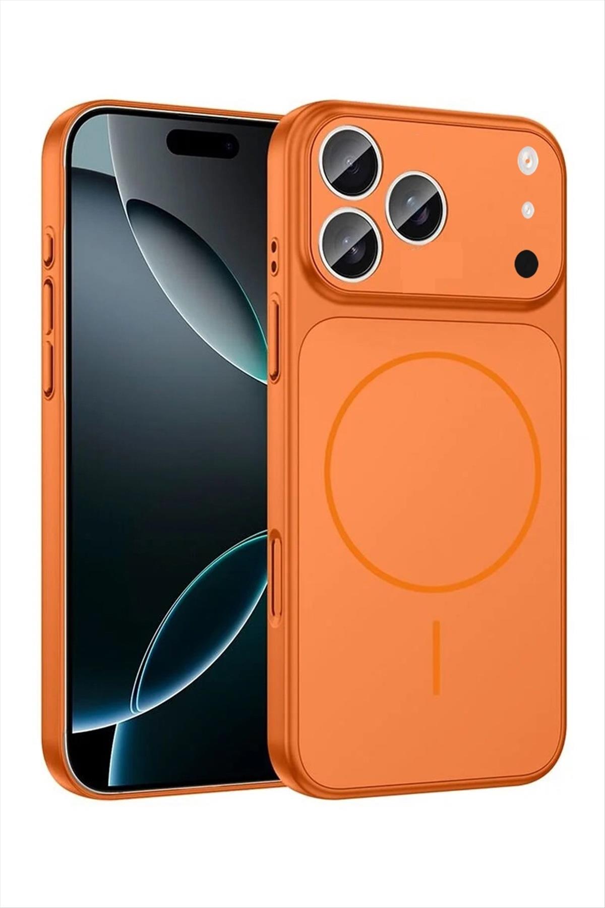 İphone 17 Pro Max Uyumlu Magsaff Kapak Kılıf