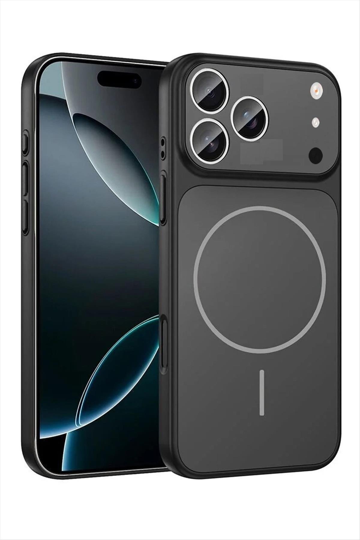 İphone 17 Pro Uyumlu Magsaff Kapak Kılıf