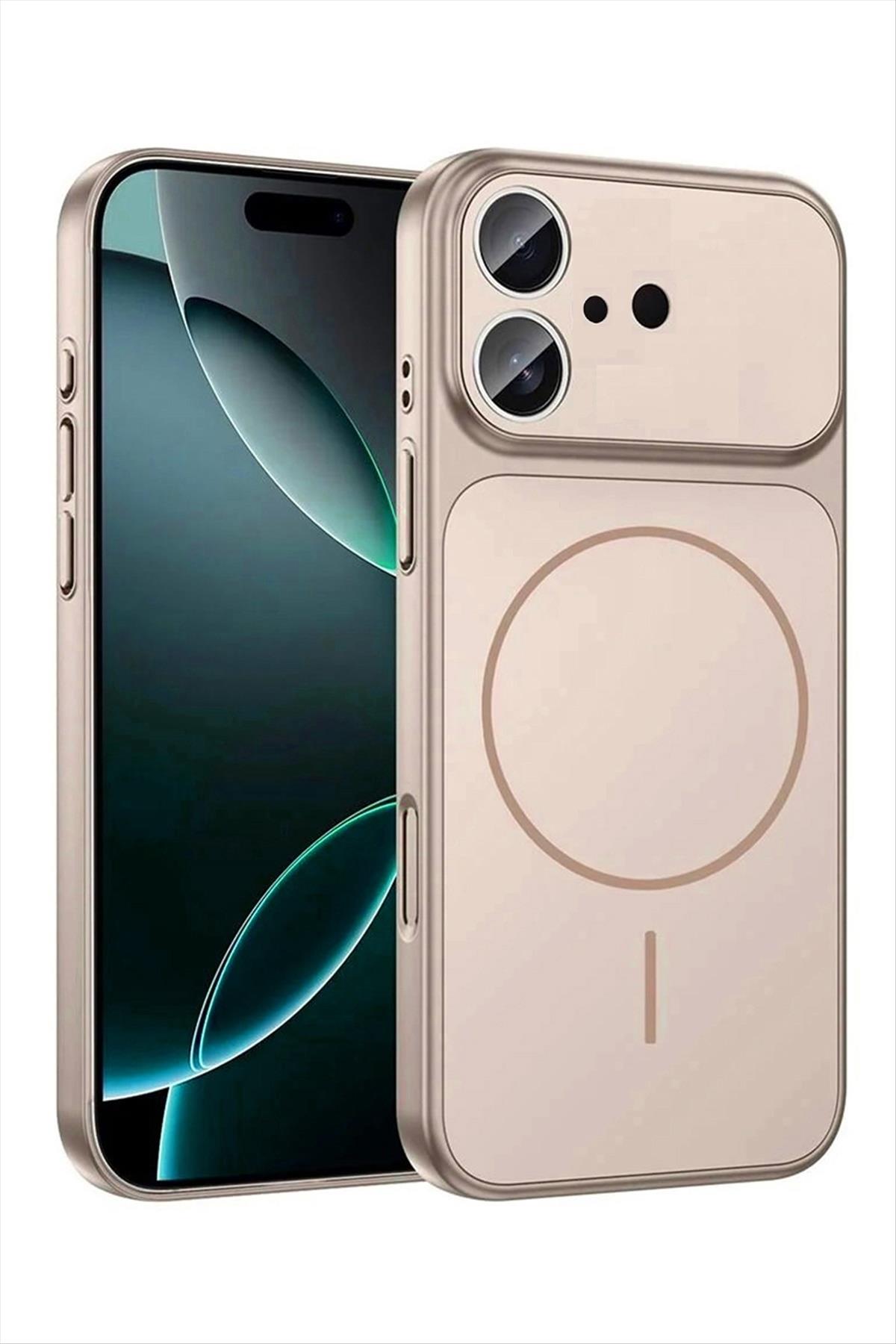 İphone 17 Uyumlu Magsaff Kapak Kılıf