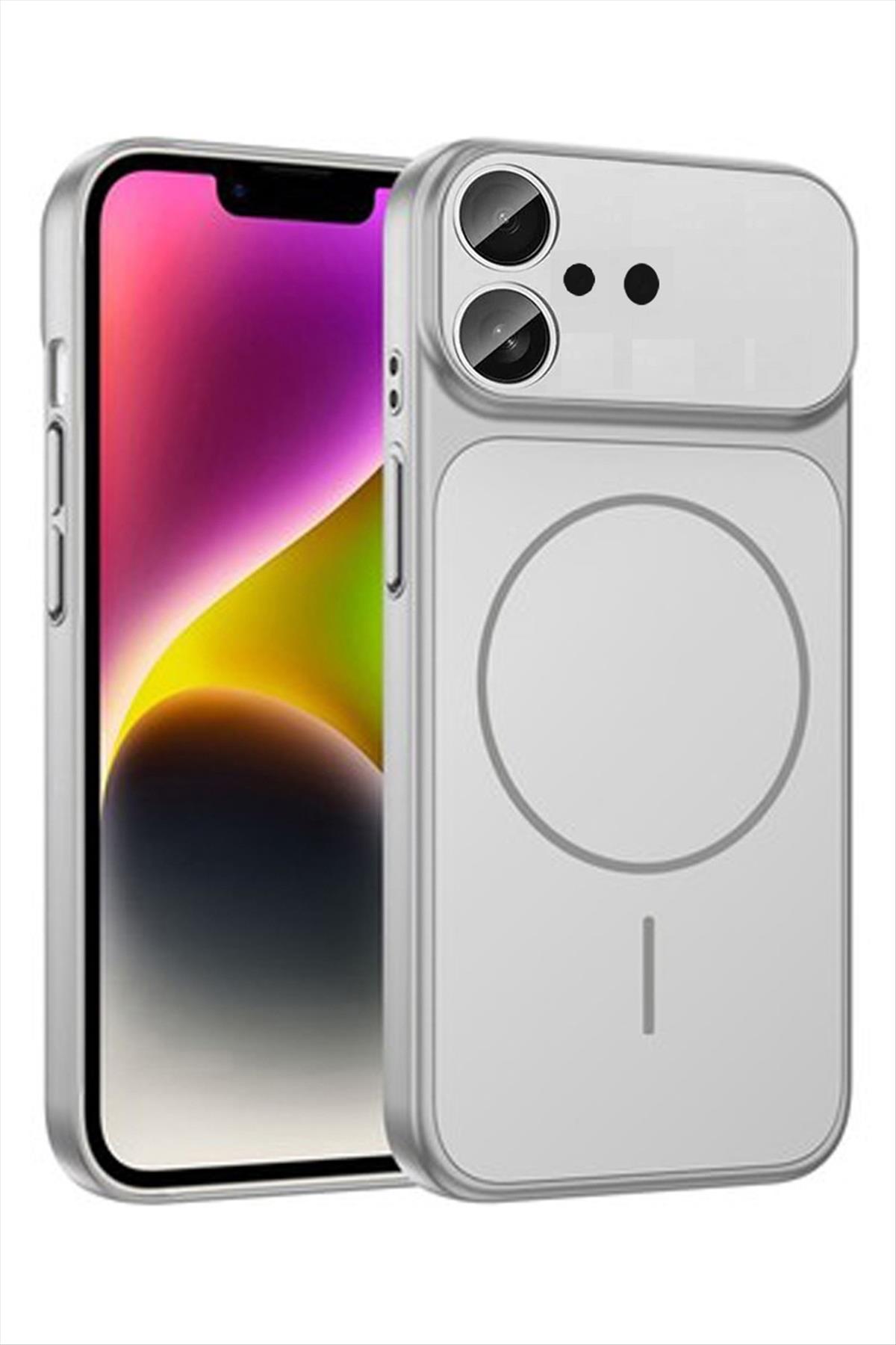 İphone 17 Uyumlu Magsaff Kapak Kılıf
