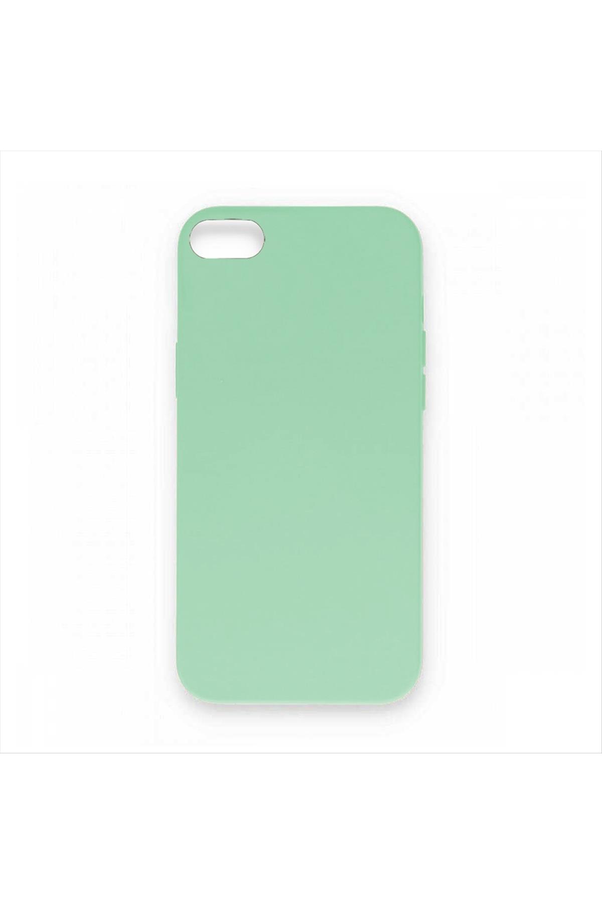 iPhone 6 Plus Kadife Kaplı Lüx Lansman Silikon Kılıf