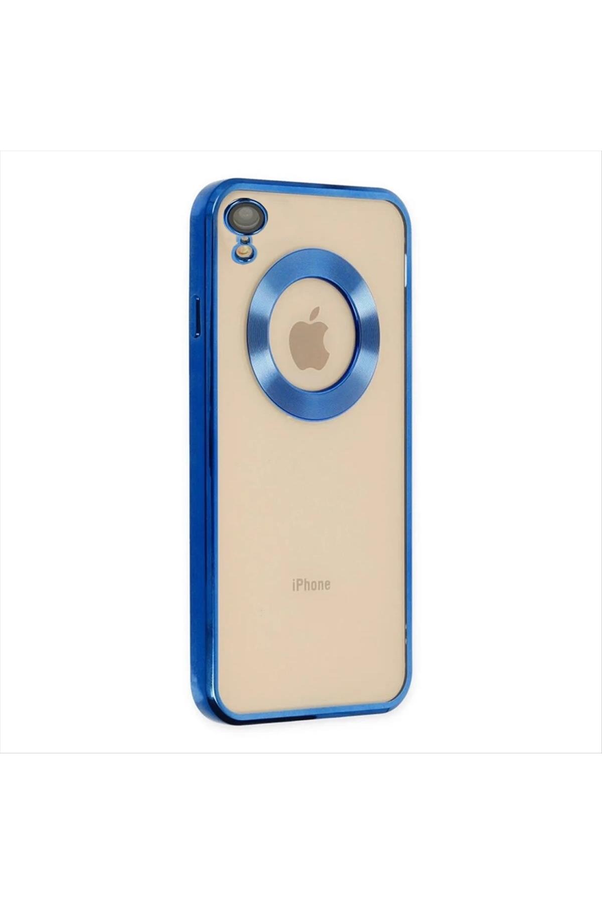 iPhone XR Lüx Lensli Lazer Silikon Kılıf (Kamera Korumalı)