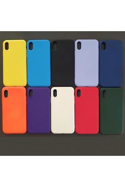 iPhone X/XS Kadife Kaplı Lüx Lansman Silikon Kılıf