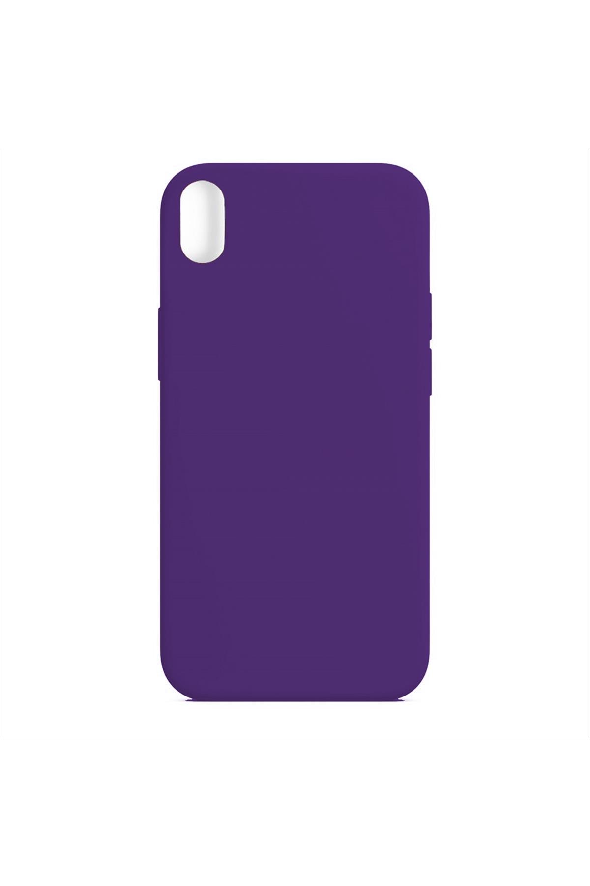 iPhone X/XS Kadife Kaplı Lüx Lansman Silikon Kılıf