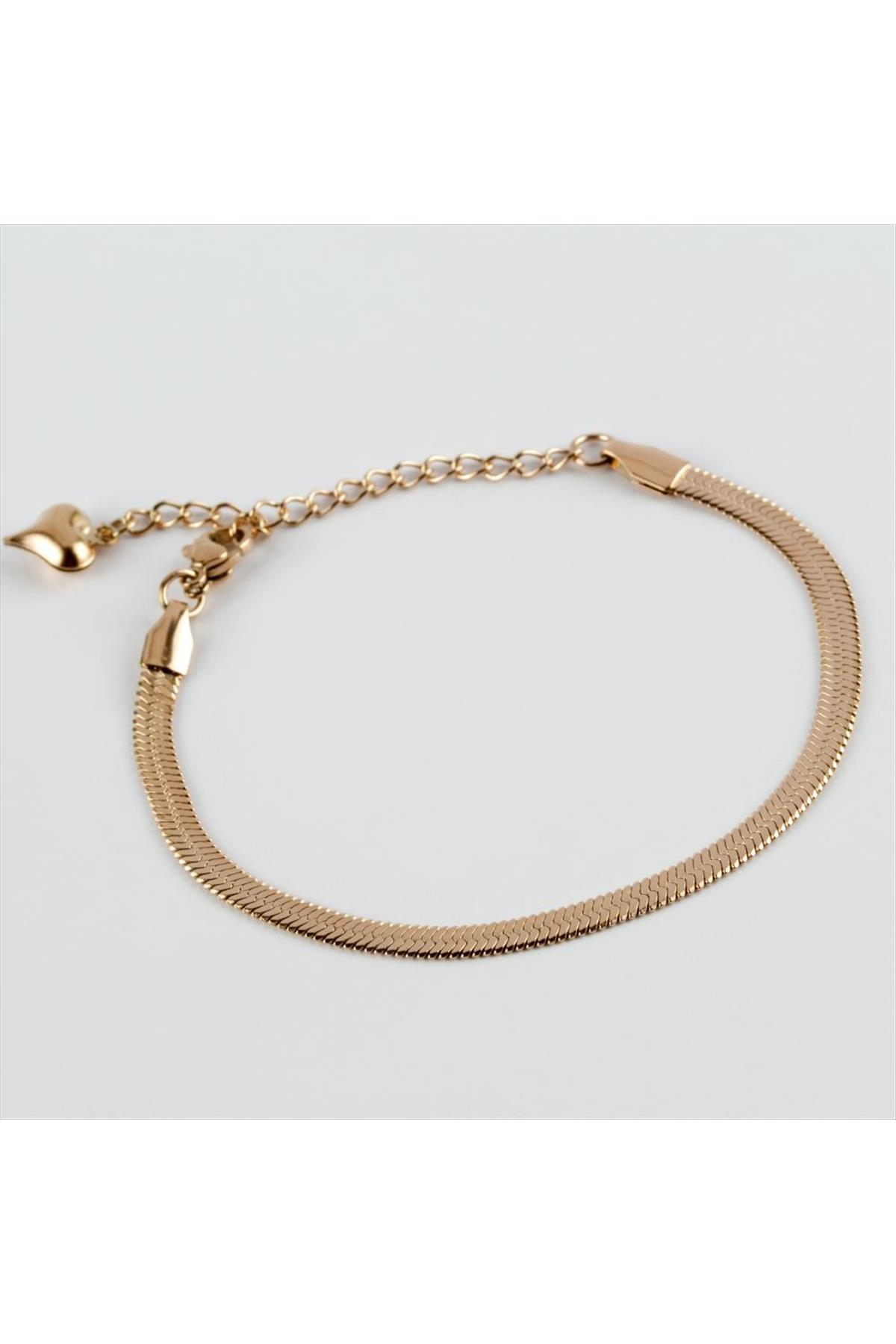 İtalyan Çelik Zincir Bileklik