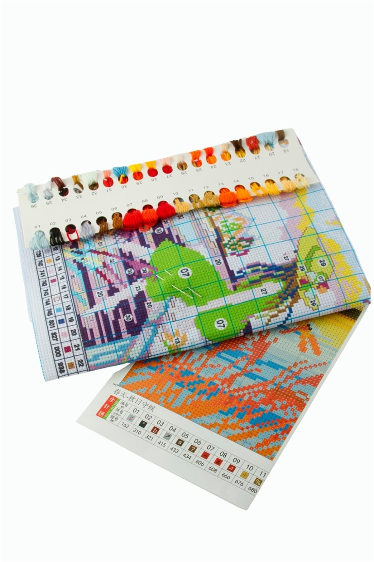 Kadın Baskılı Goblen Seti 40*55