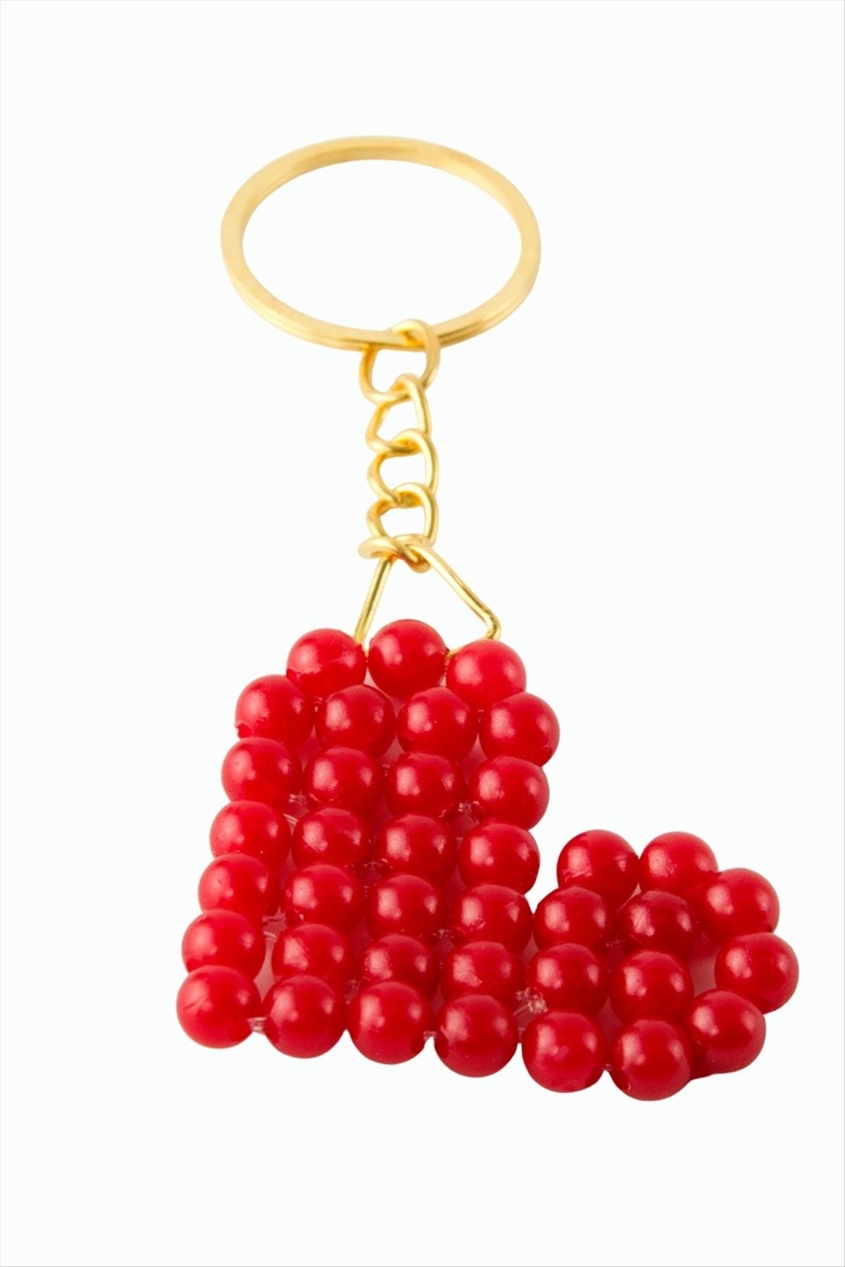 Kalp İnci Anahtarlık