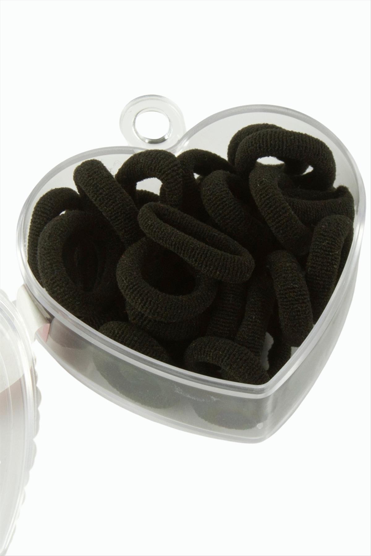 Kalp Kutulu Havlu Toka 25 Adet