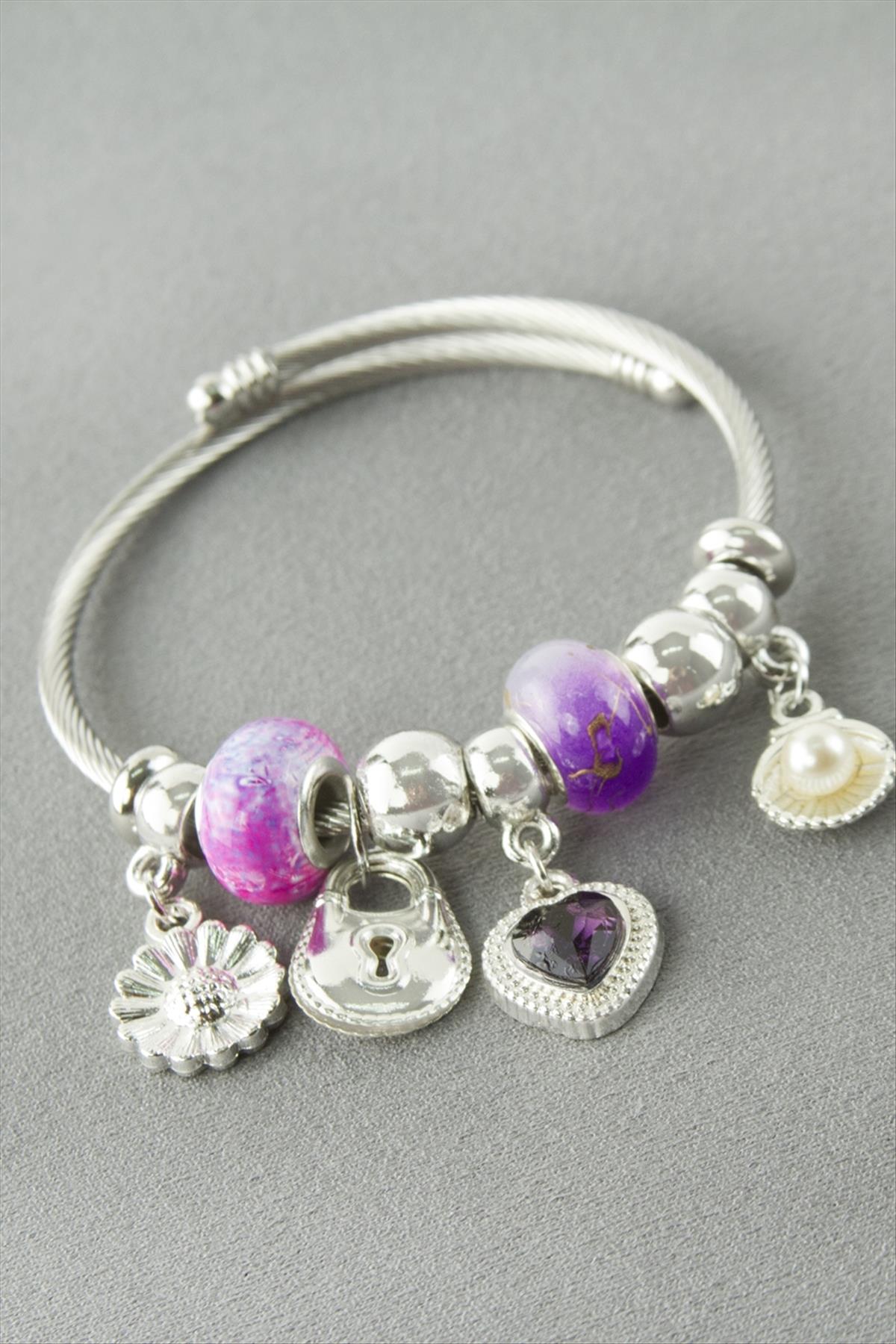 Kalp Panora Bileklik