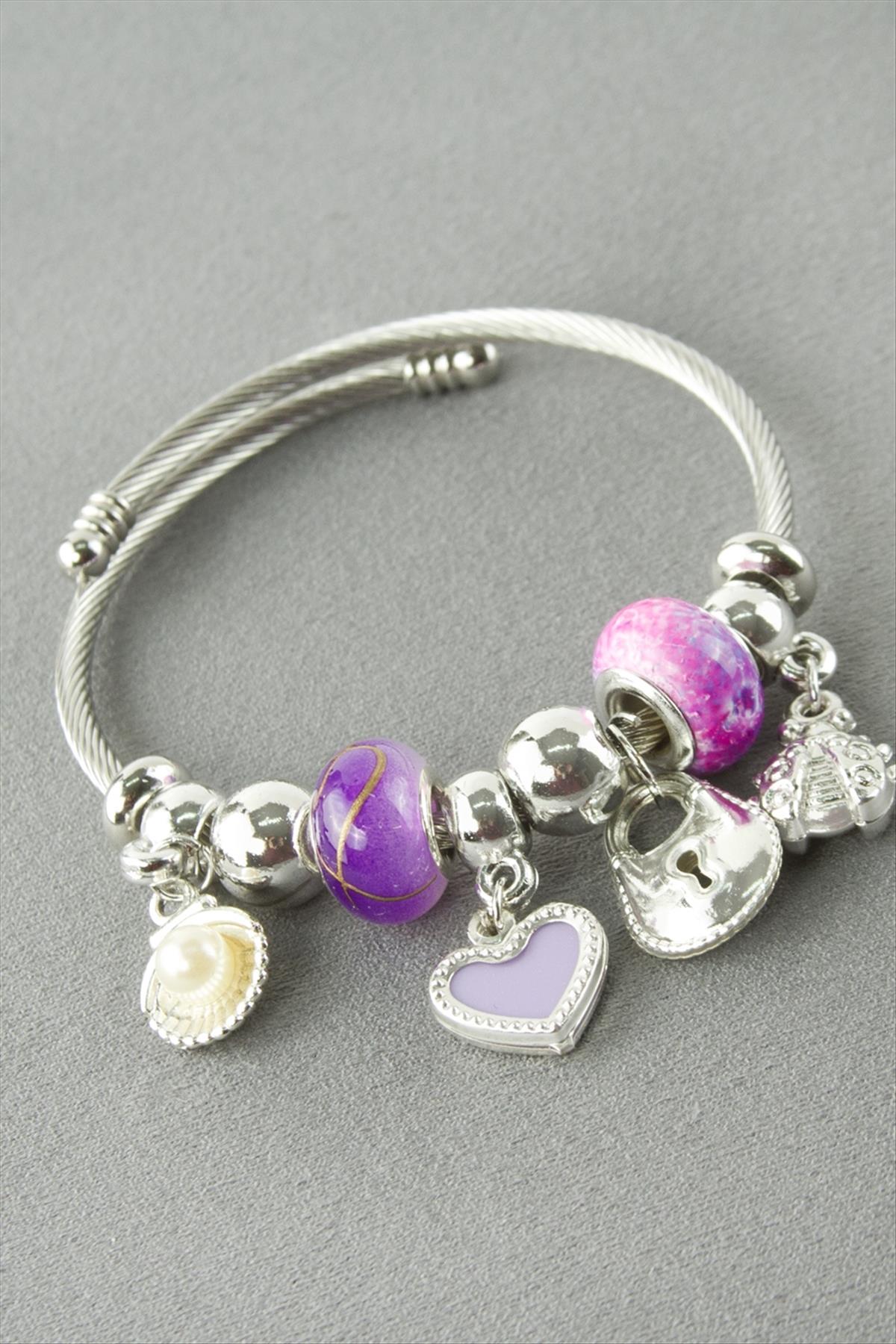 Kalp Panora Bileklik