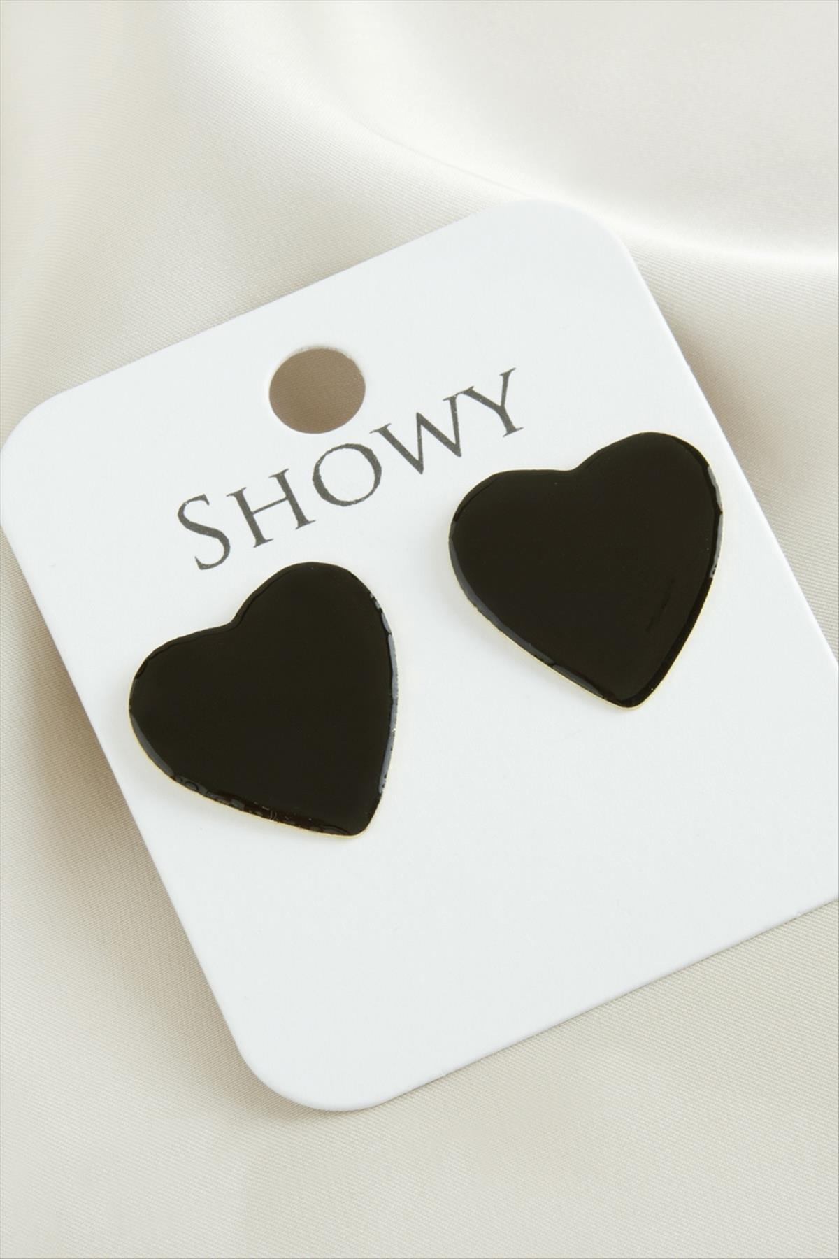 Kalp Yeni Sezon Mineli Küpe