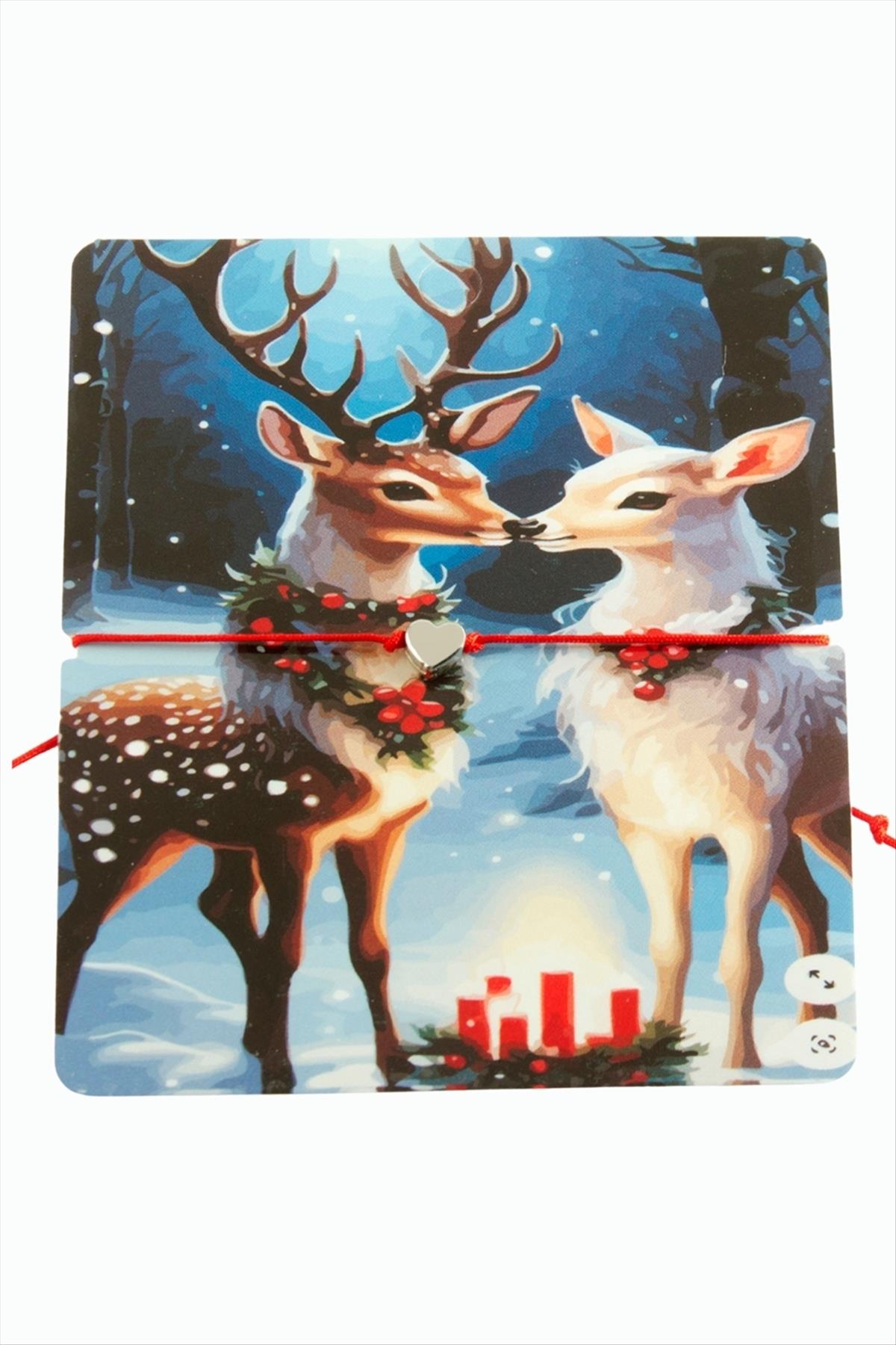 Kalp Yılbaşı Bilekliği