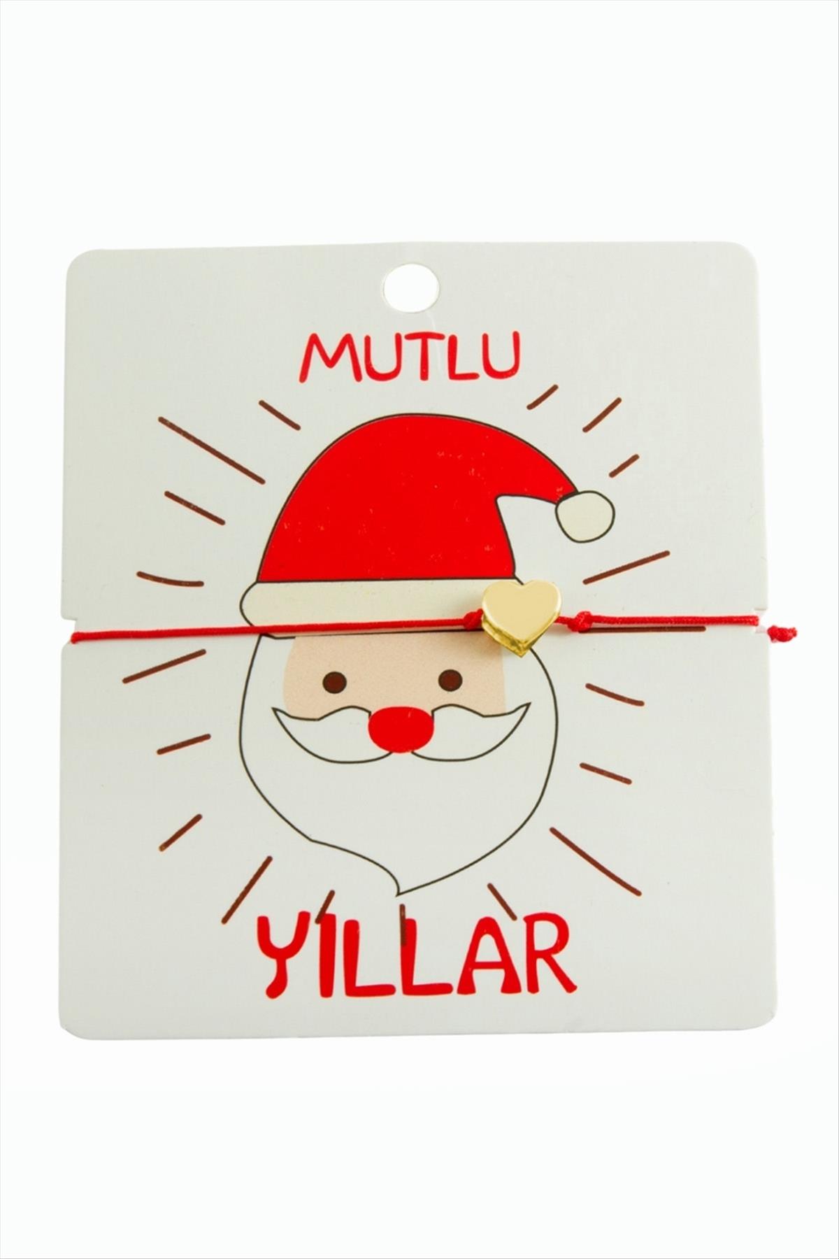 Kalp Yılbaşı Bilekliği