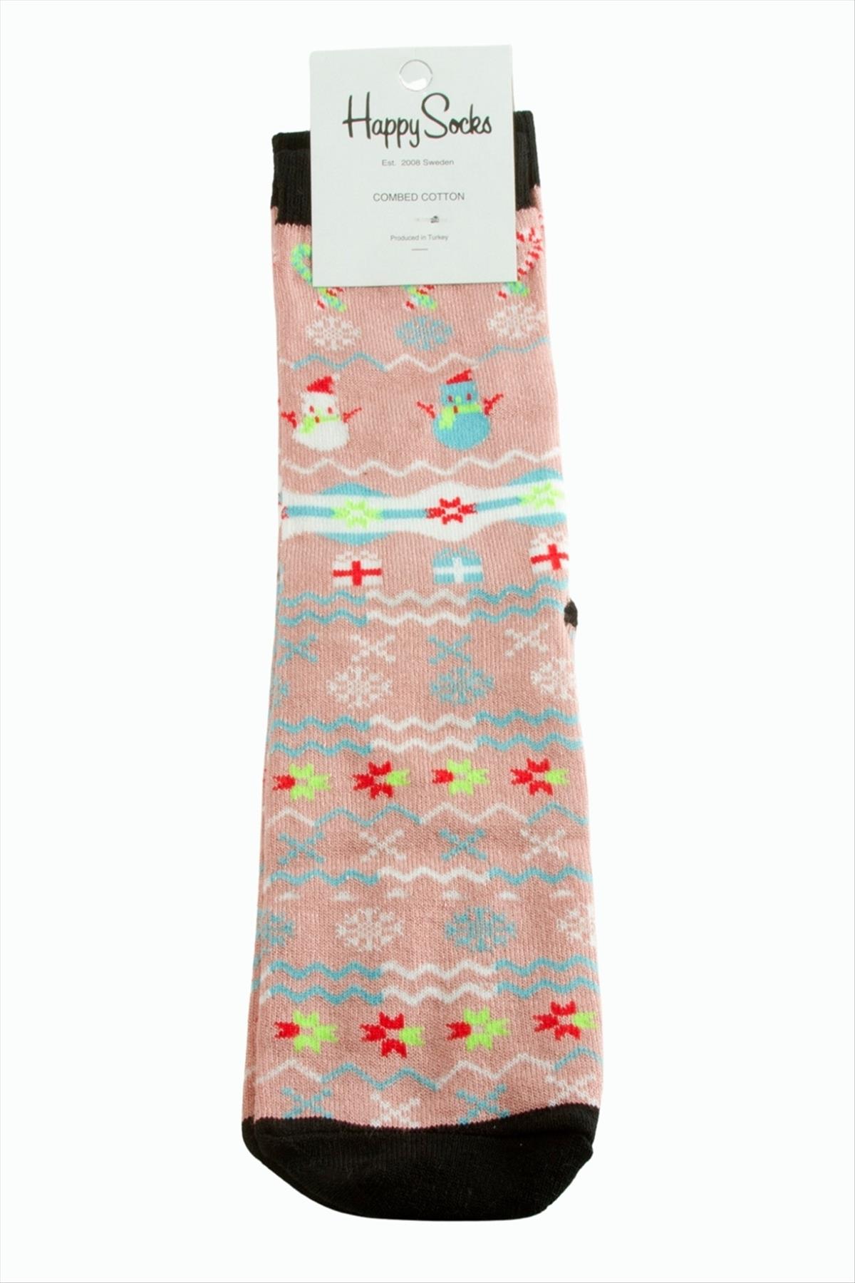 Kardan Adam Yılbaşı Penye Çorap