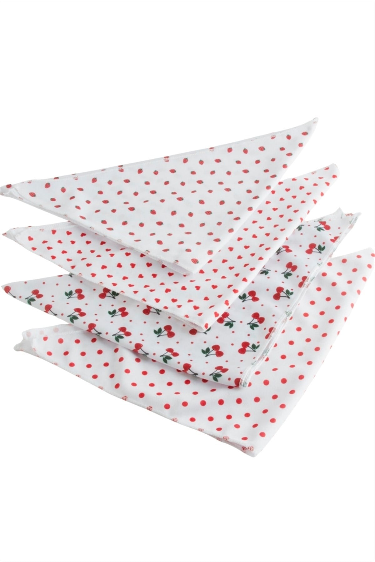 Karışık Desenli Üçgen Bandana 30*60
