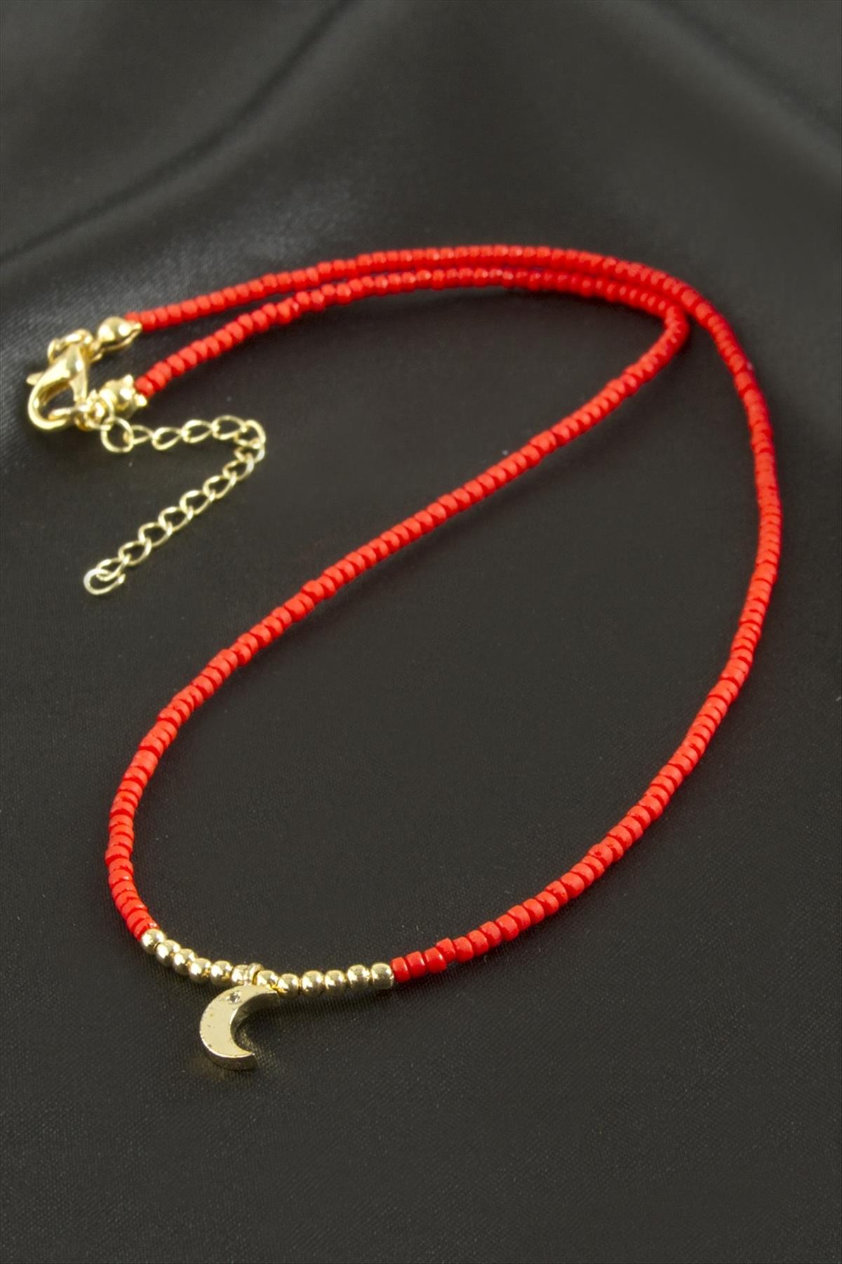 Karışık Figürlü Miyoki Boncuk Kolye 1 Adet