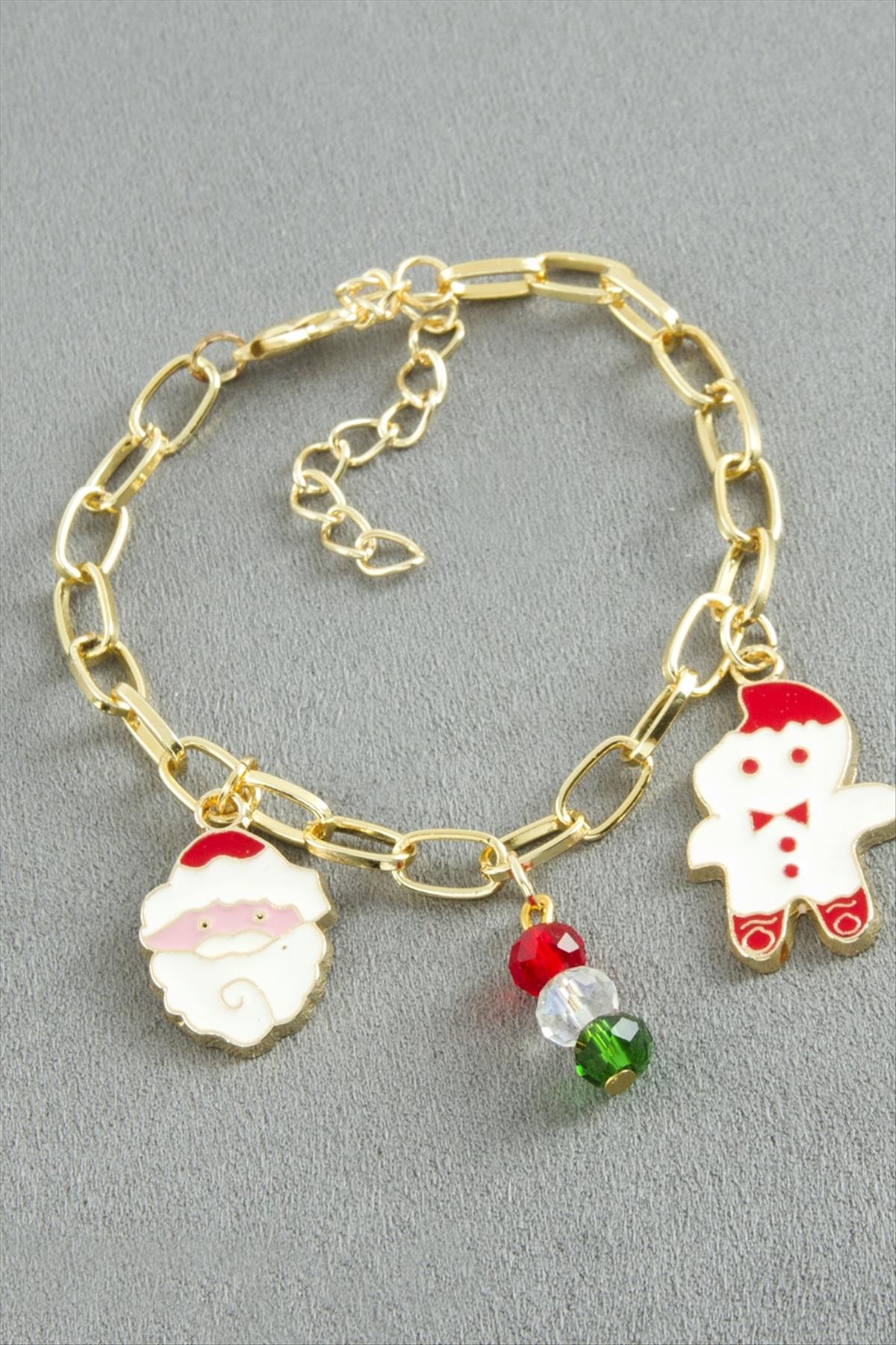 Karışık Zincir Yılbaşı Bilekliği