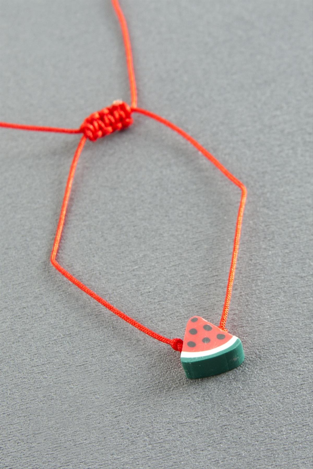 Karpuz İp Bilekliği