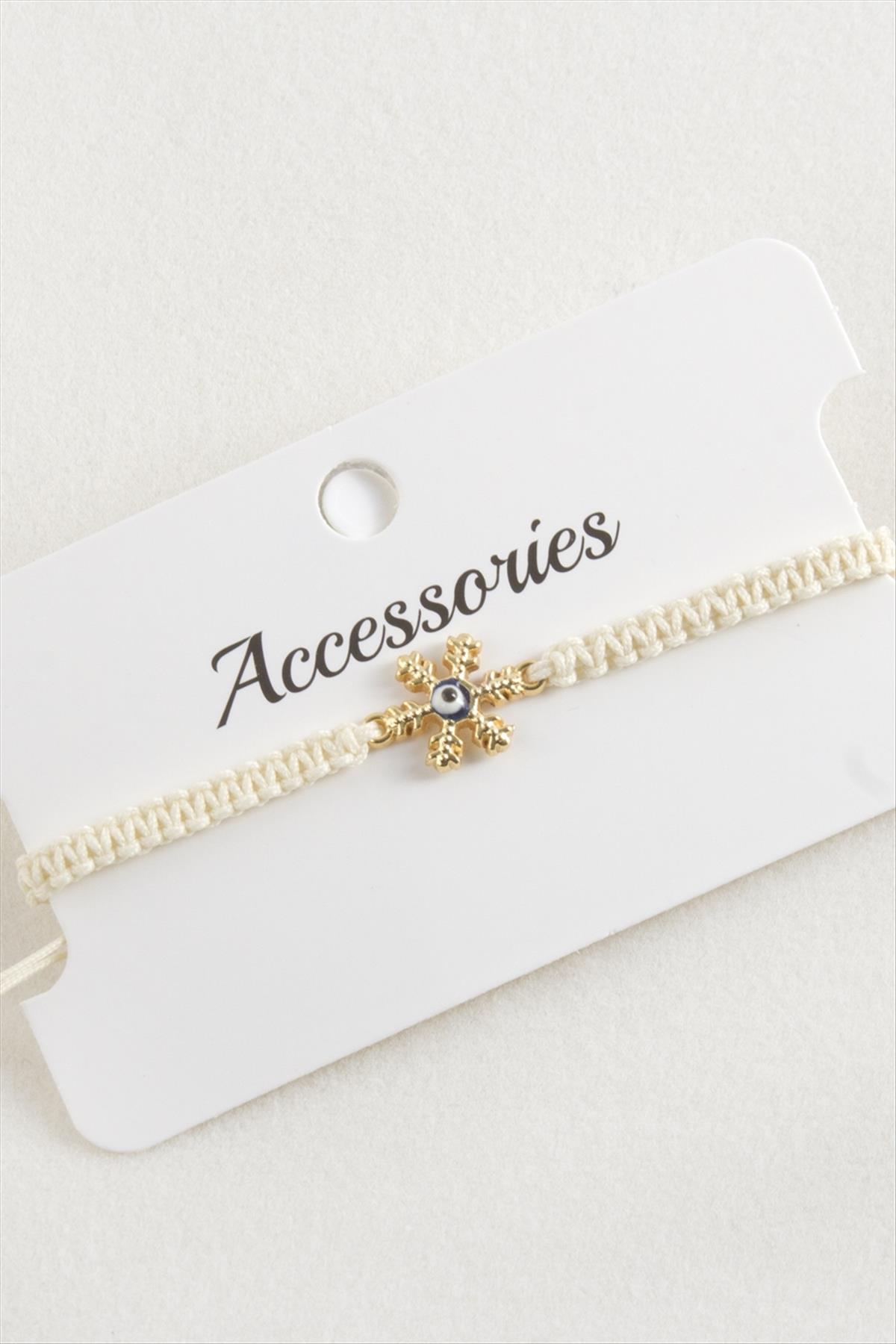 Kartanesi Makrome Örgülü Bileklik