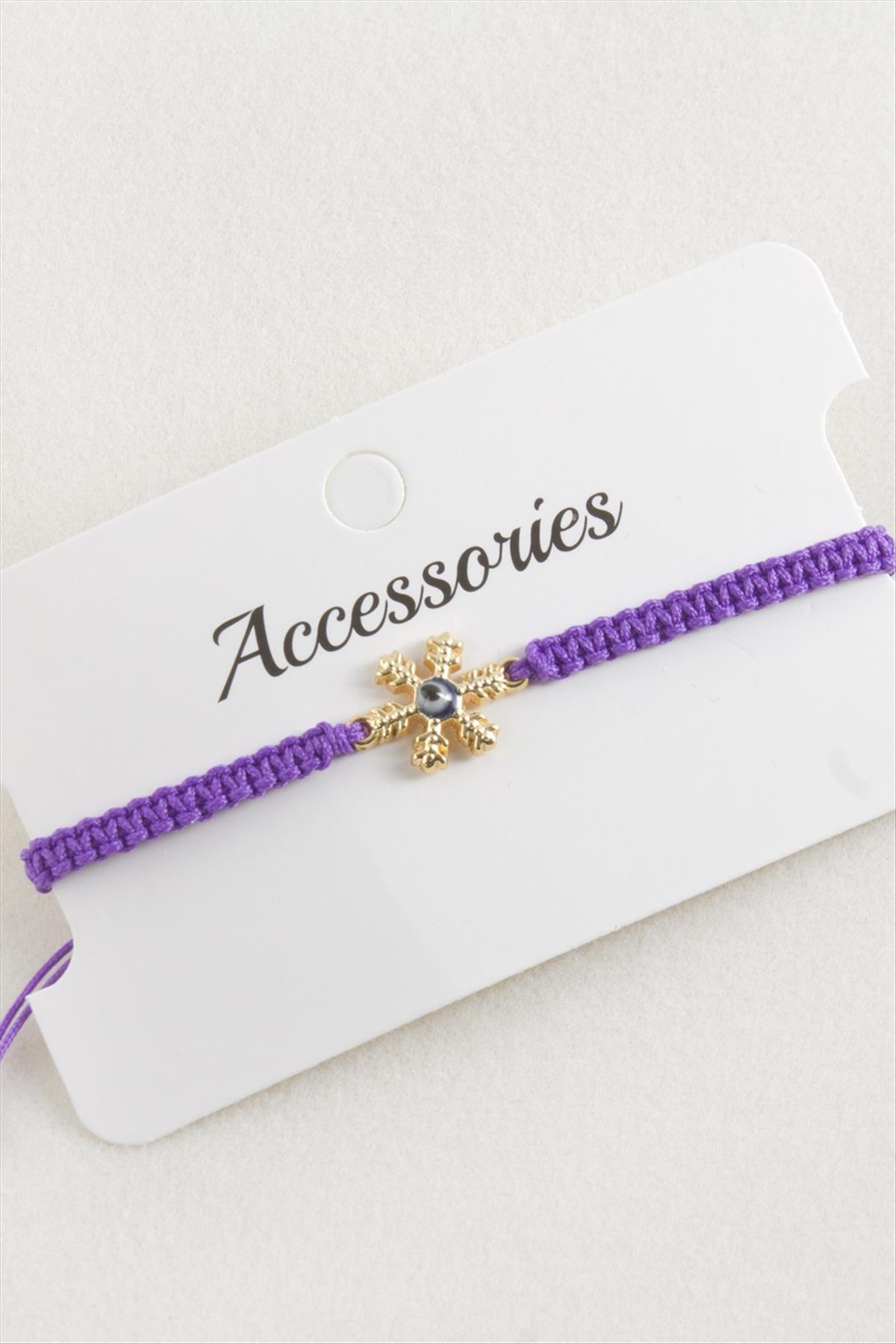 Kartanesi Makrome Örgülü Bileklik