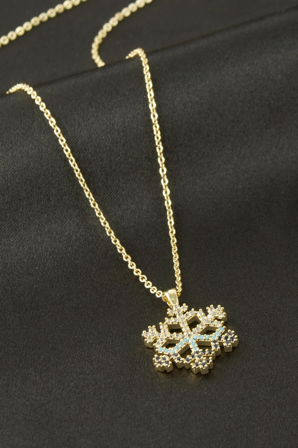 Kartanesi Zirkon Taşlı Kolye