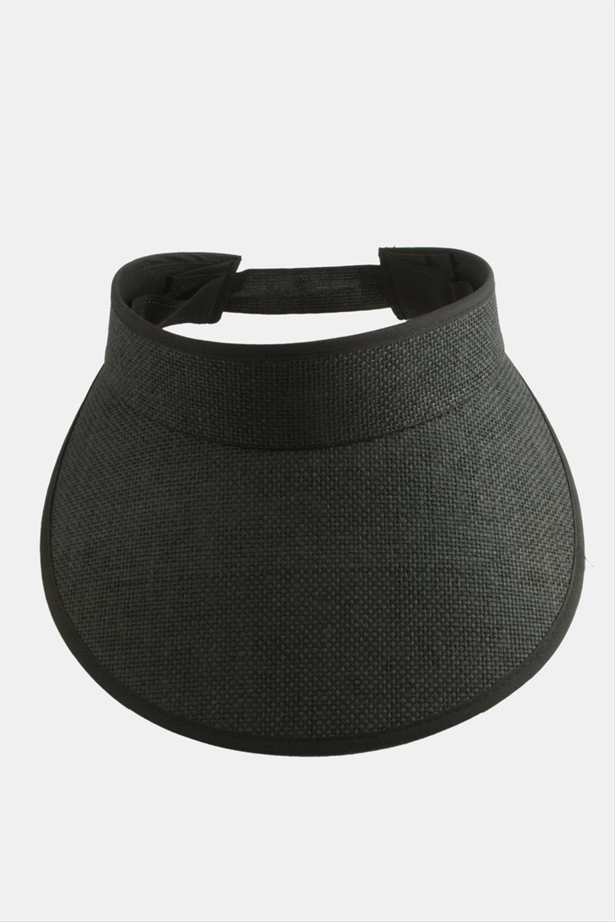 Kasketli Hasır Tennis Şapkası