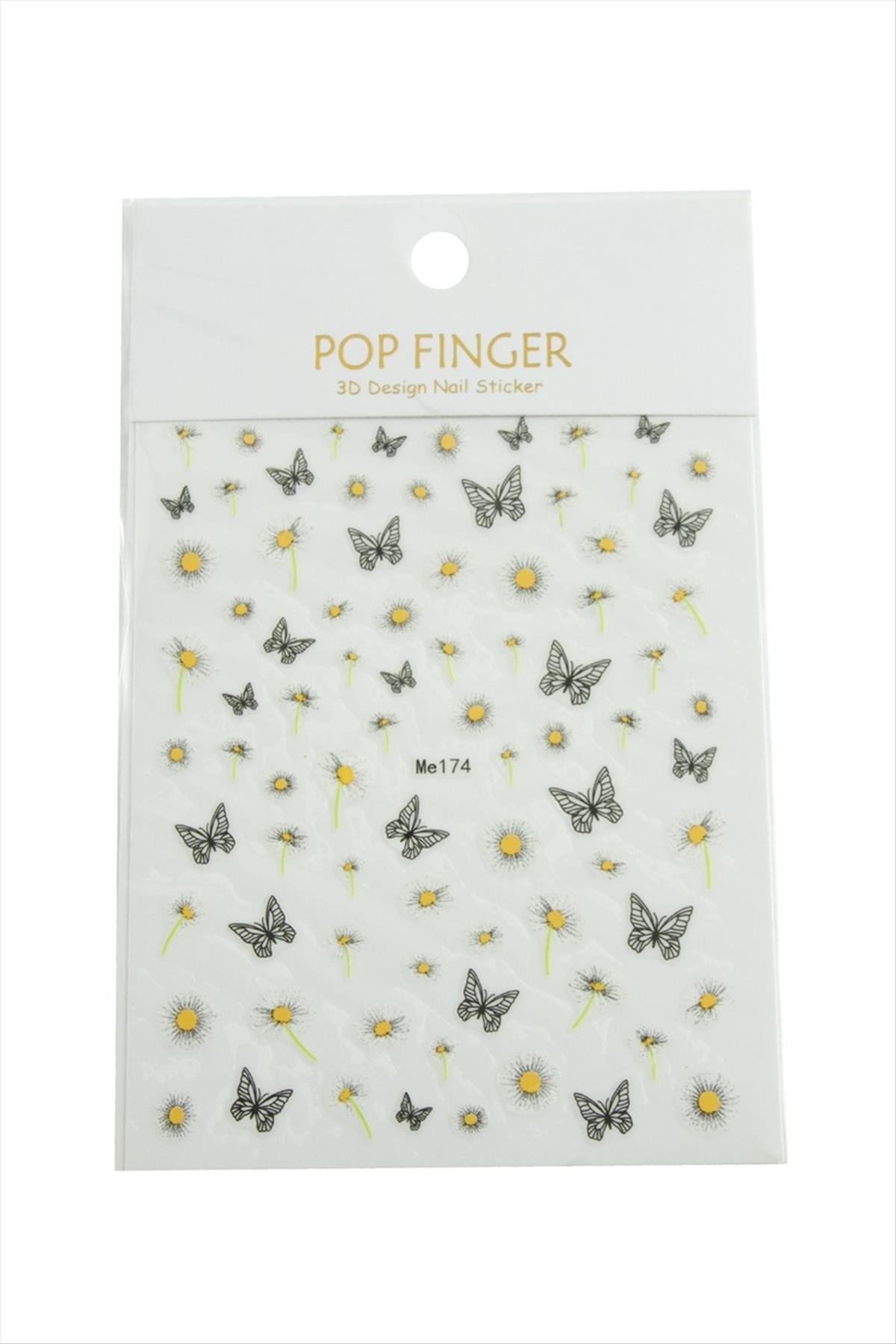 Kelebek Tattoo Dövme Sticker